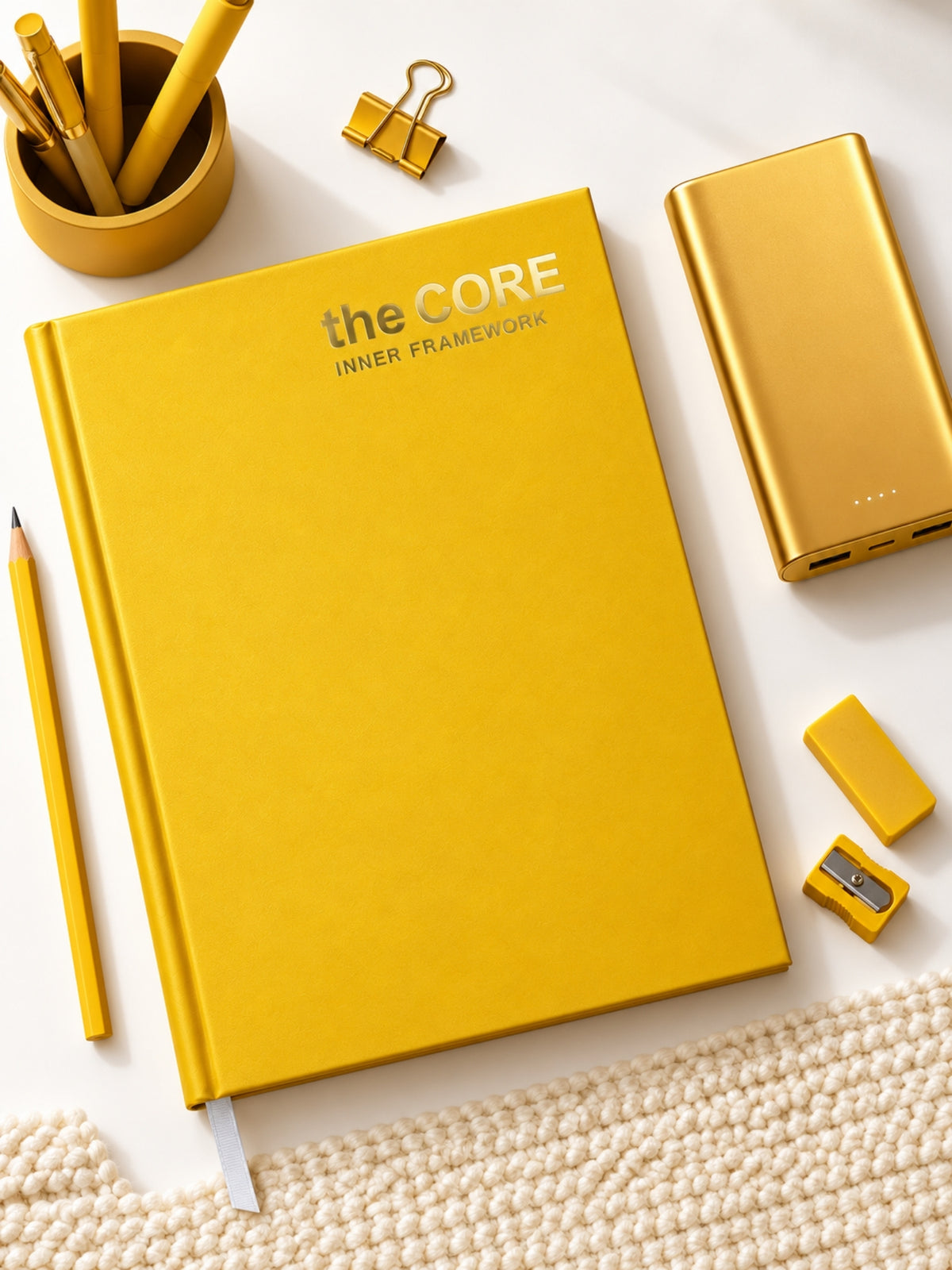Core Series A4 Unruled Hardbound Notebook | 192 Pages | 70 GSM Paper