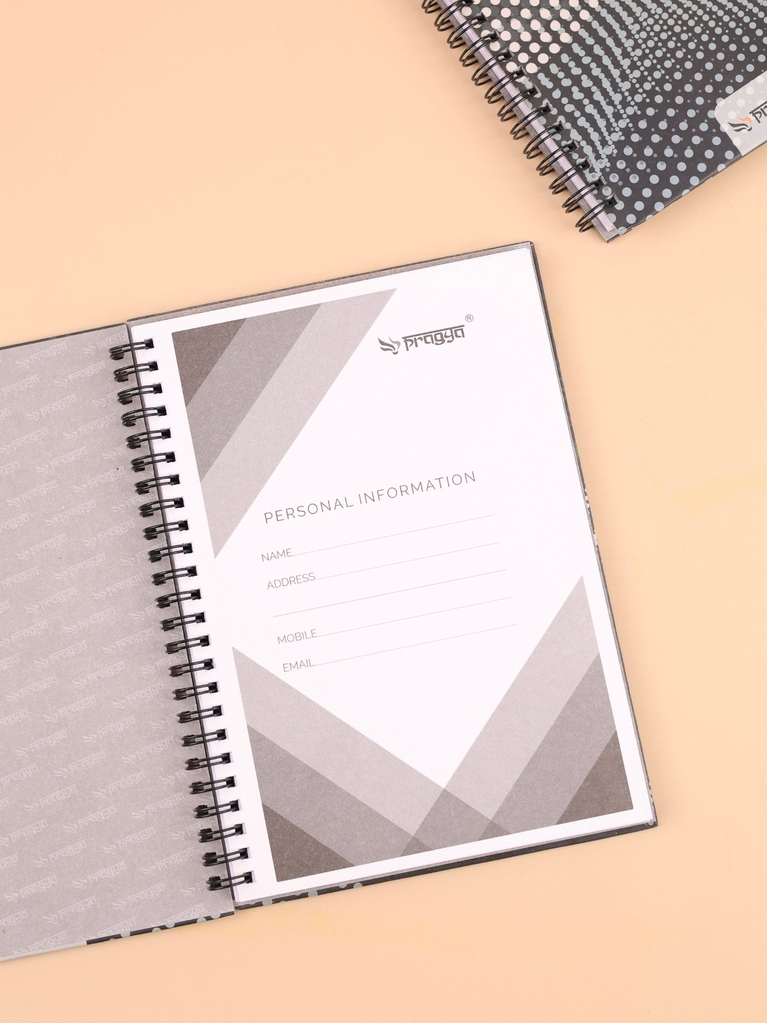 Spiral Notebook for 6 Subjects | Hard Cover | Single Ruled |  300 Pages