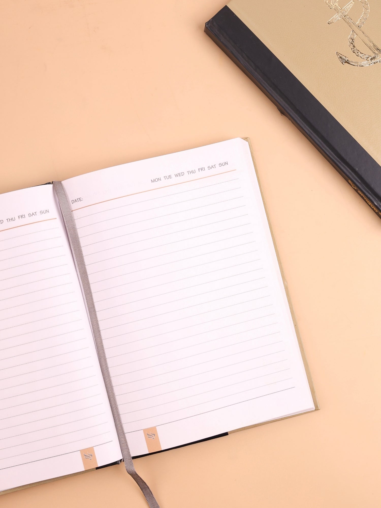 Textured Finish Notebook | Hard Cover | PVC Finish | 192 Pages | A5 & B5 | Pack of 2