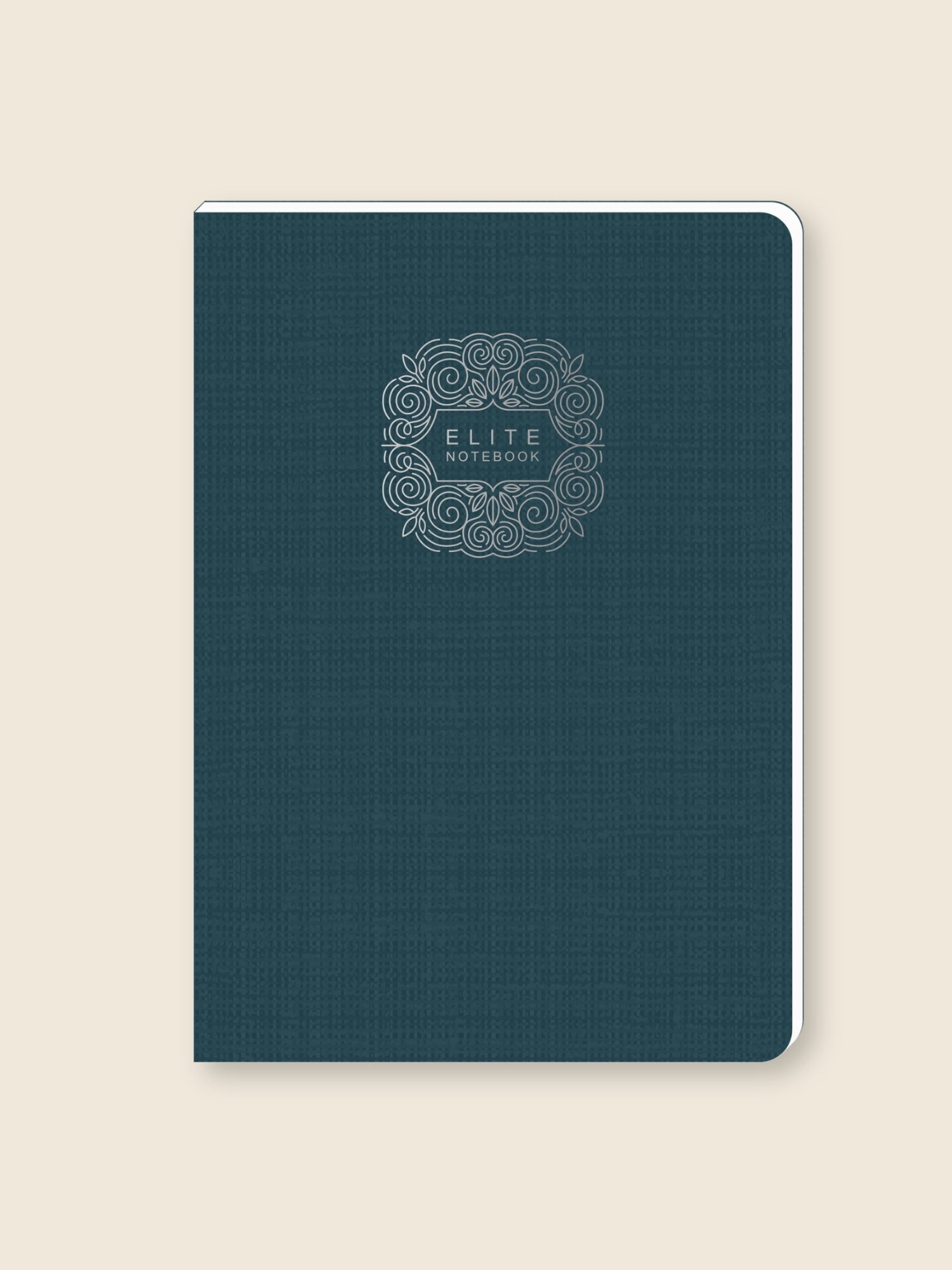 Textured Notebook – 120 Numbered Ruled Pages | Thread Sewn