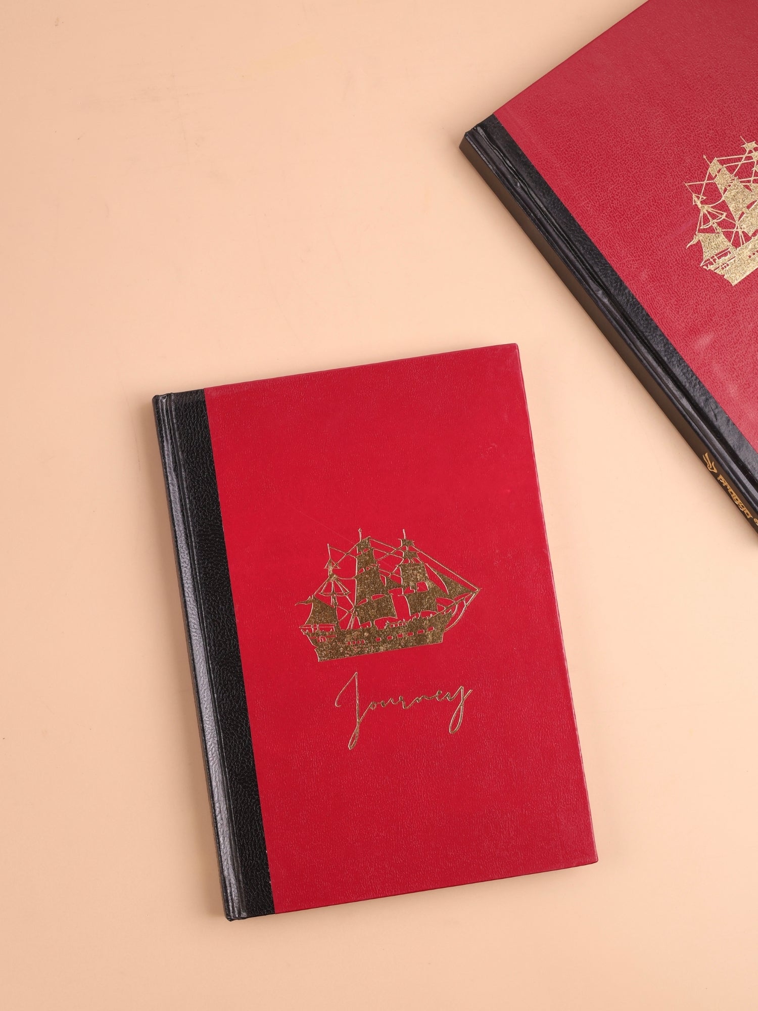 Textured Finish Notebook | Hard Cover | PVC Finish | 192 Pages | A5 & B5 | Pack of 2