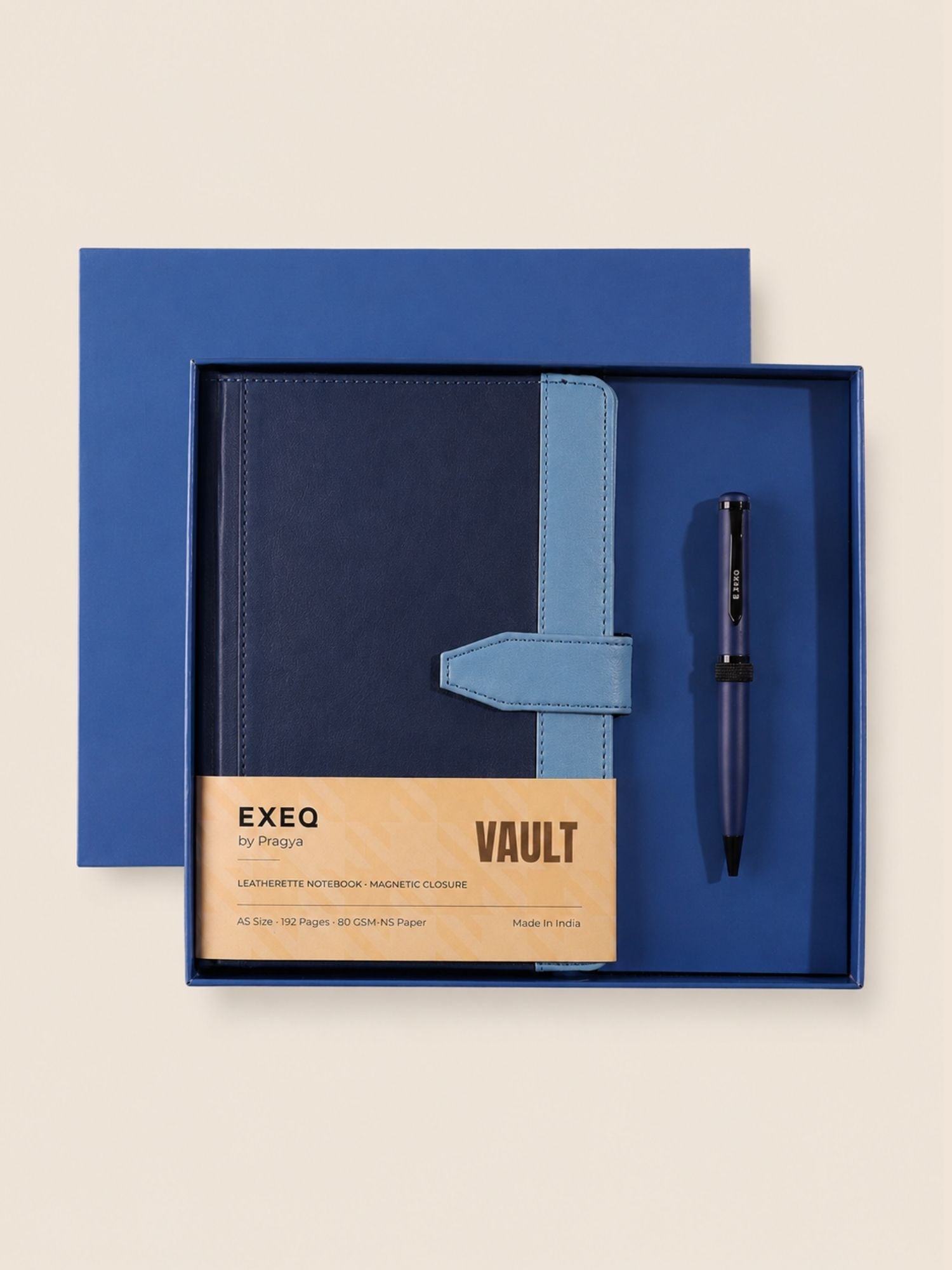 Blue Vault Notebook & Pen Combo Kit