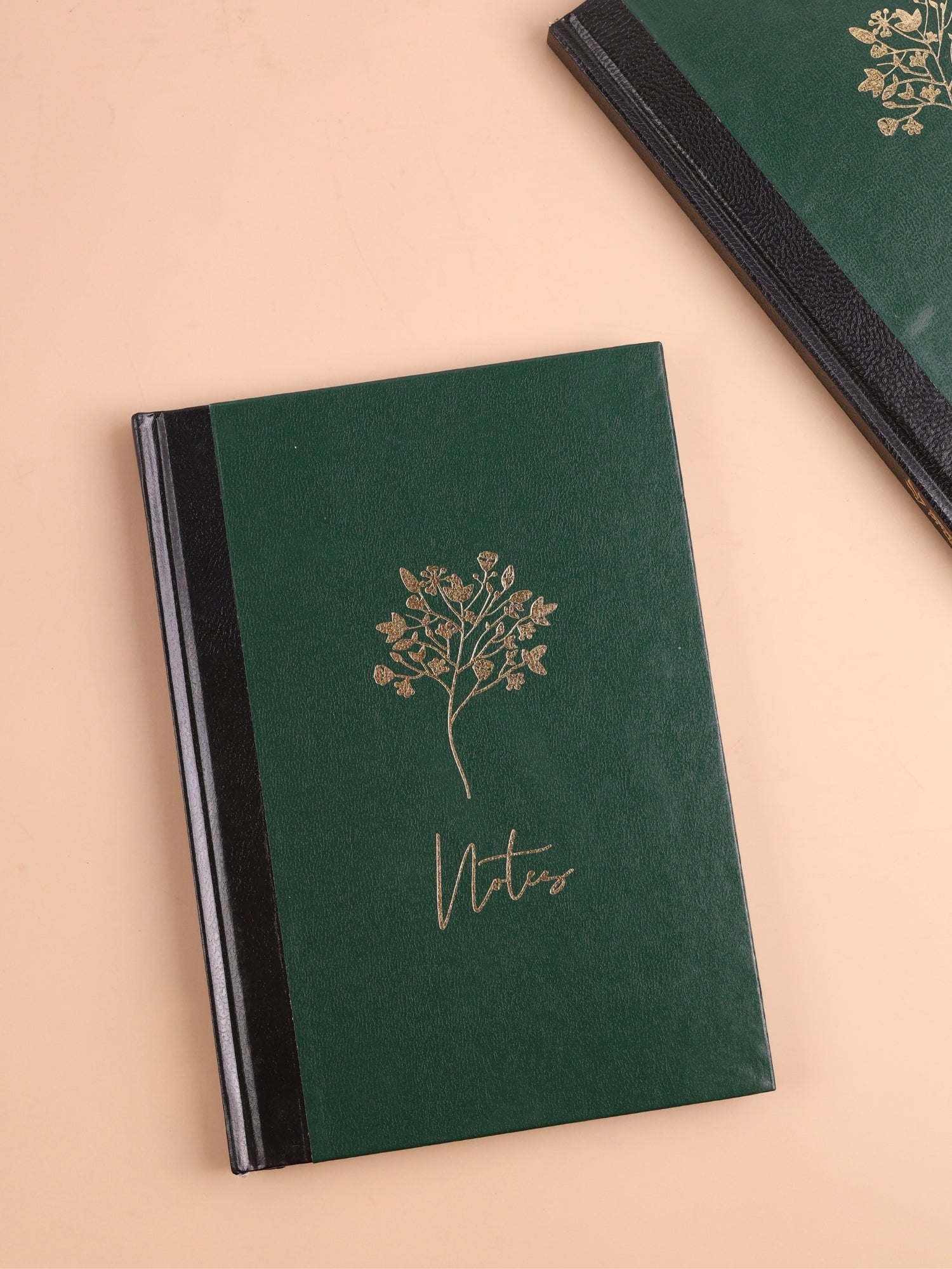 Textured Finish Notebook | Hard Cover | PVC Finish | 192 Pages | A5 & B5 | Pack of 2