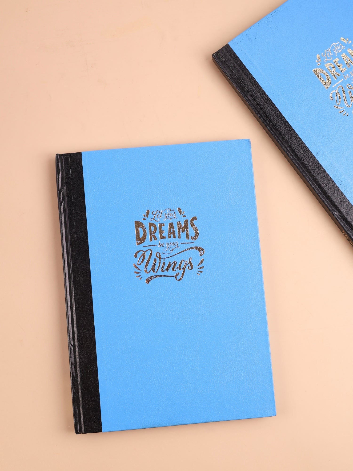 Textured Finish Notebook | Hard Cover | PVC Finish | 192 Pages | A5 & B5 | Pack of 2
