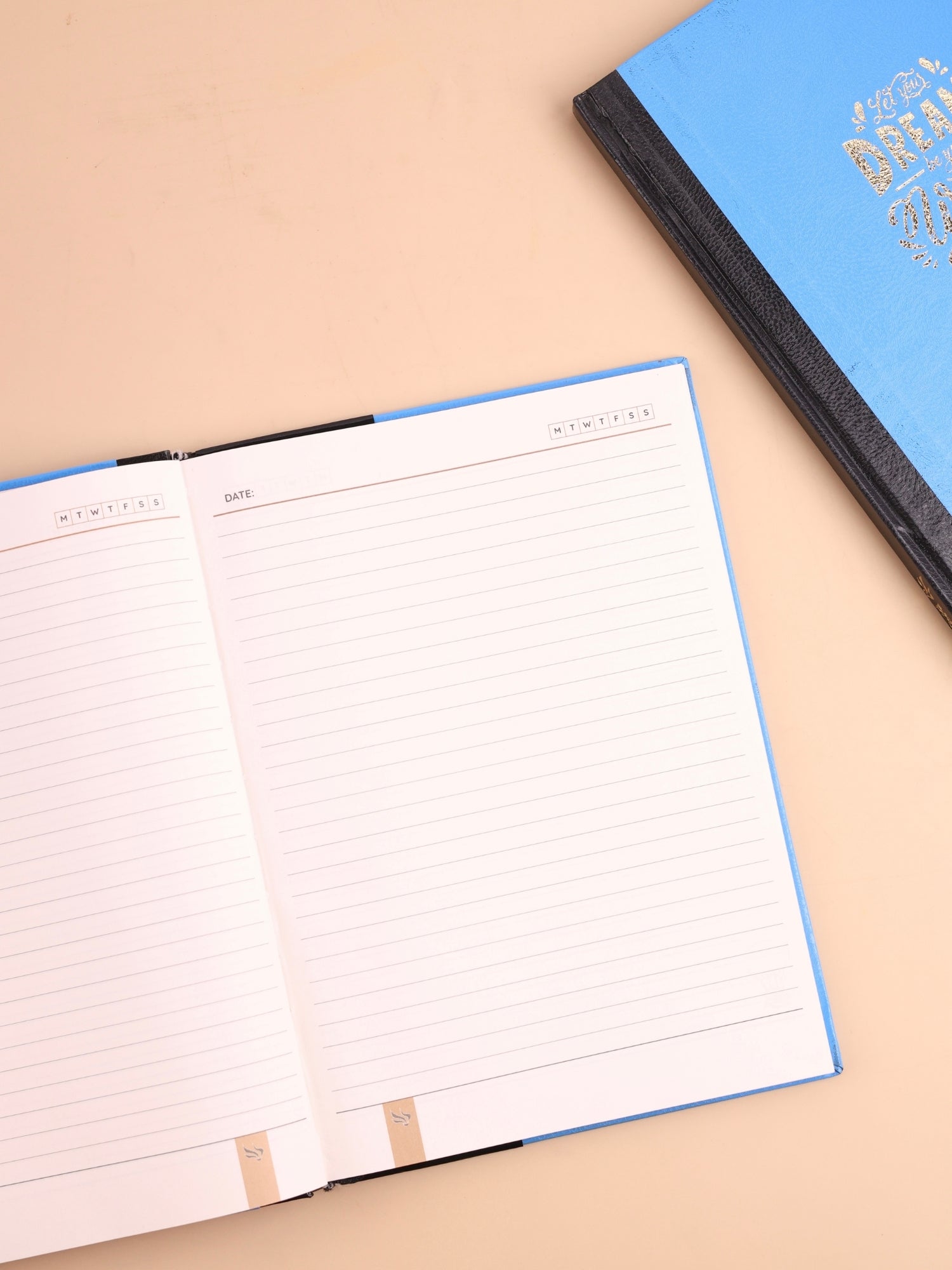 Textured Finish Notebook | Hard Cover | PVC Finish | 192 Pages | A5 & B5 | Pack of 2