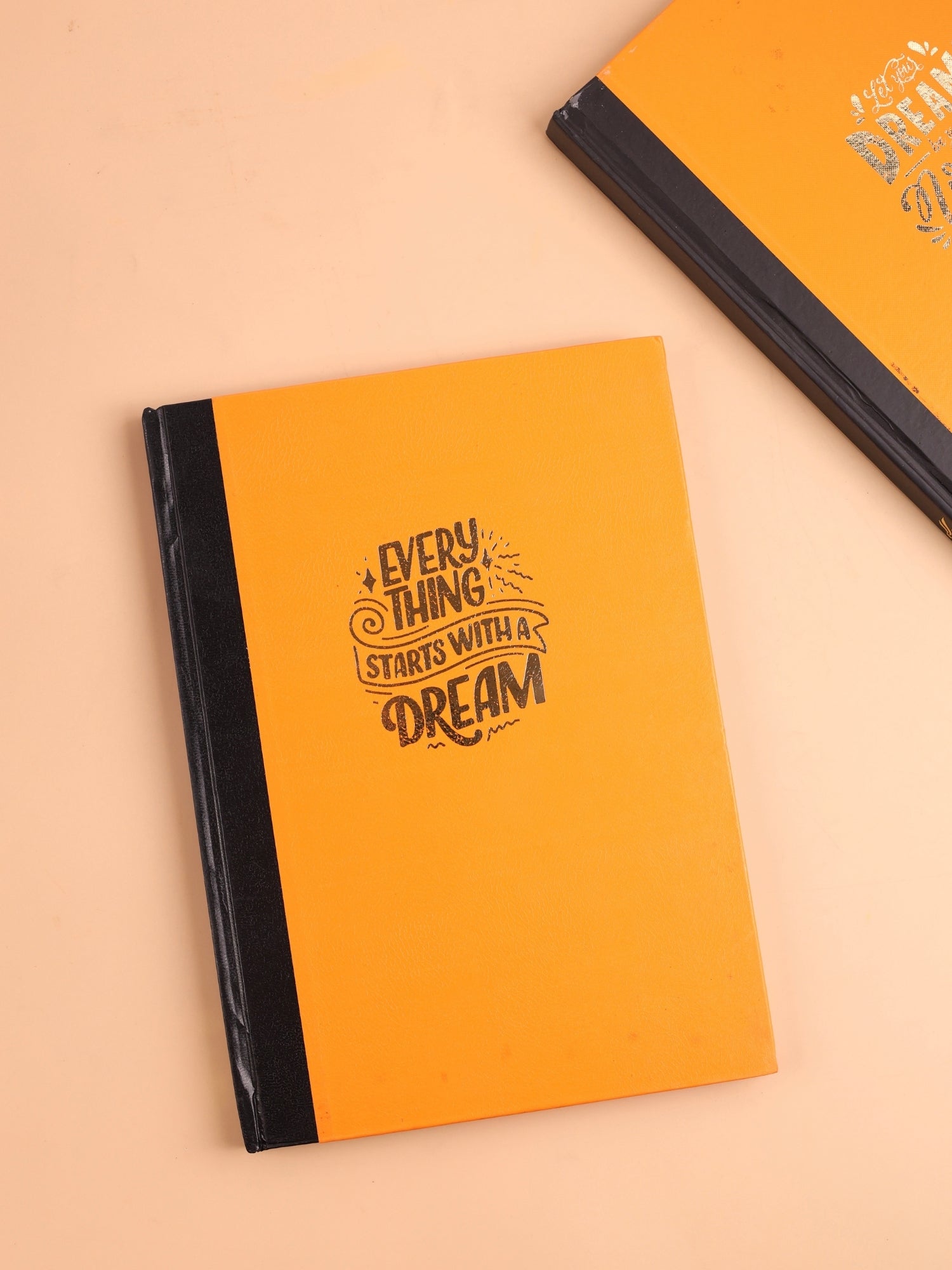 Textured Finish Notebook | Hard Cover | PVC Finish | 192 Pages | A5 & B5 | Pack of 2