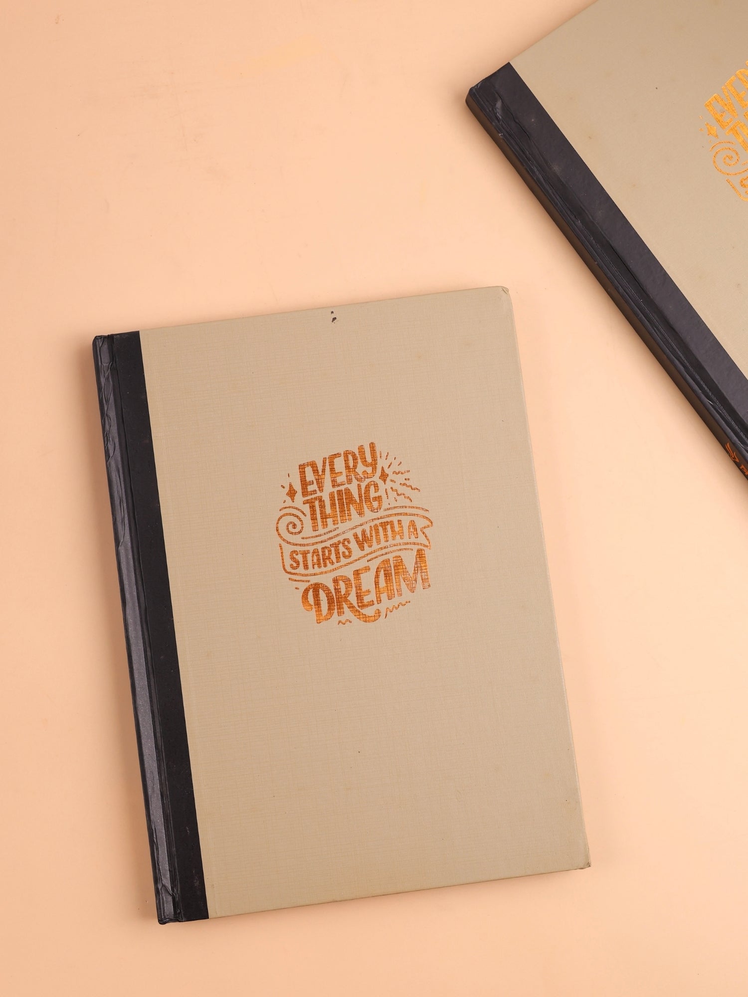Textured Finish Notebook | Hard Cover | PVC Finish | 192 Pages | A5 & B5 | Pack of 2
