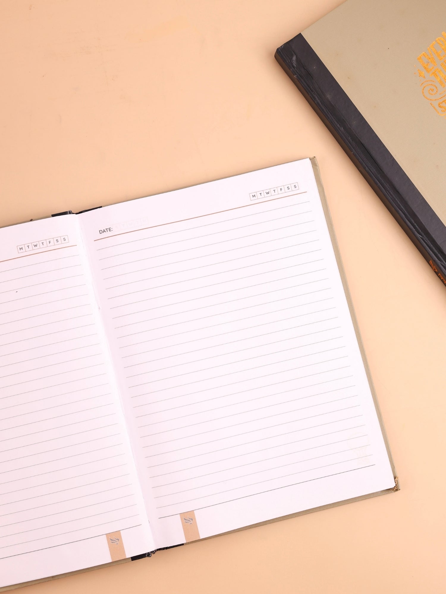 Textured Finish Notebook | Hard Cover | PVC Finish | 192 Pages | A5 & B5 | Pack of 2