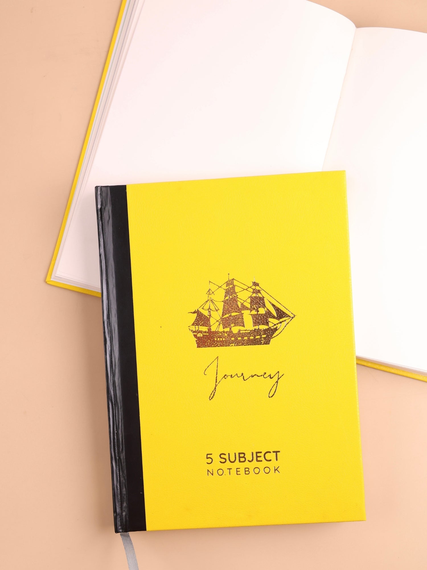 Textured Finish Notebook | Hard Cover | PVC Finish | 192 Pages | A5 & B5 | Pack of 2