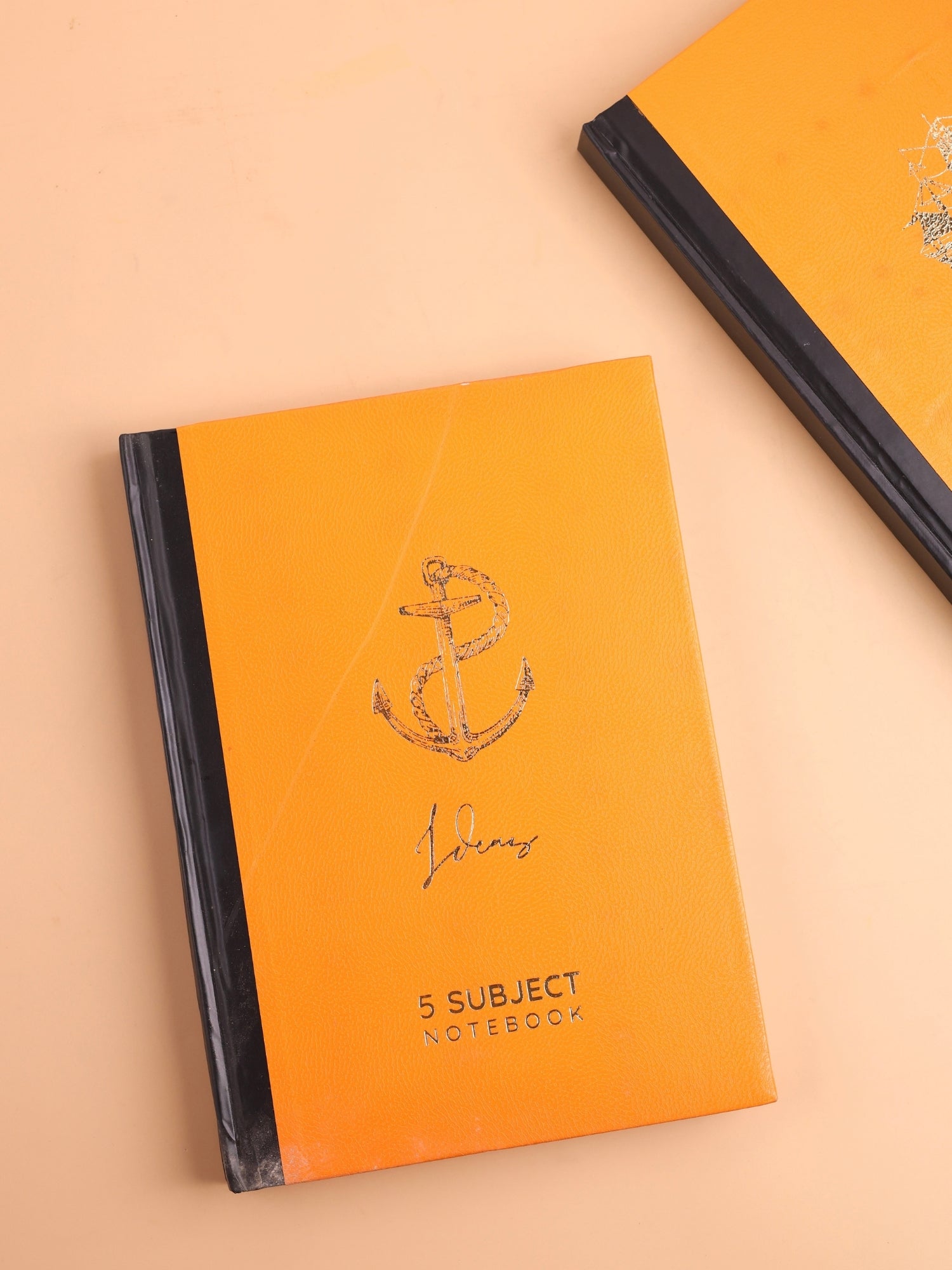 Textured Finish Notebook | Hard Cover | PVC Finish | 192 Pages | A5 & B5 | Pack of 2