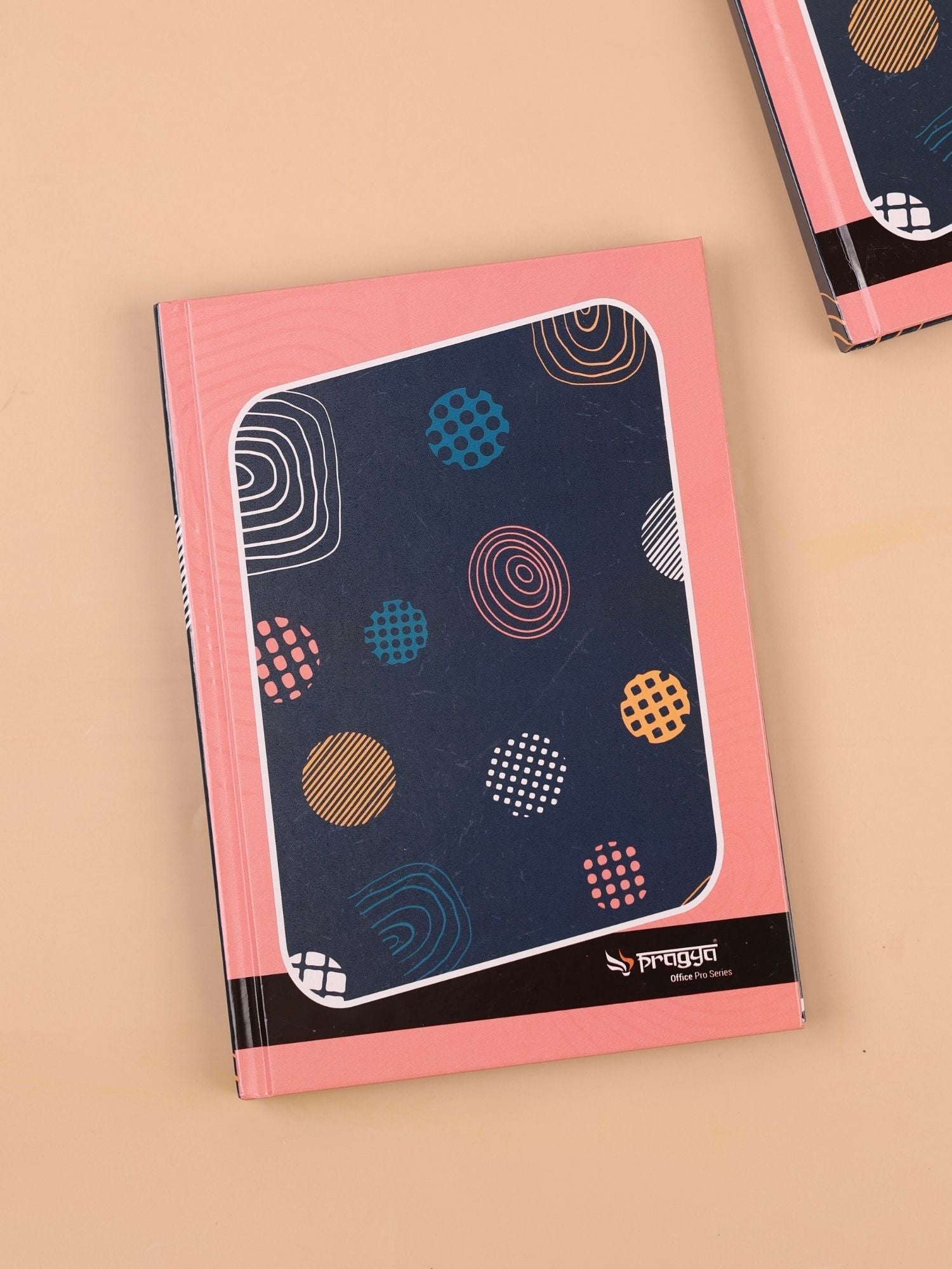 A5 Hardbound Notebook – 192 Ruled Pages | 70 GSM Smooth Paper | Pack of 2