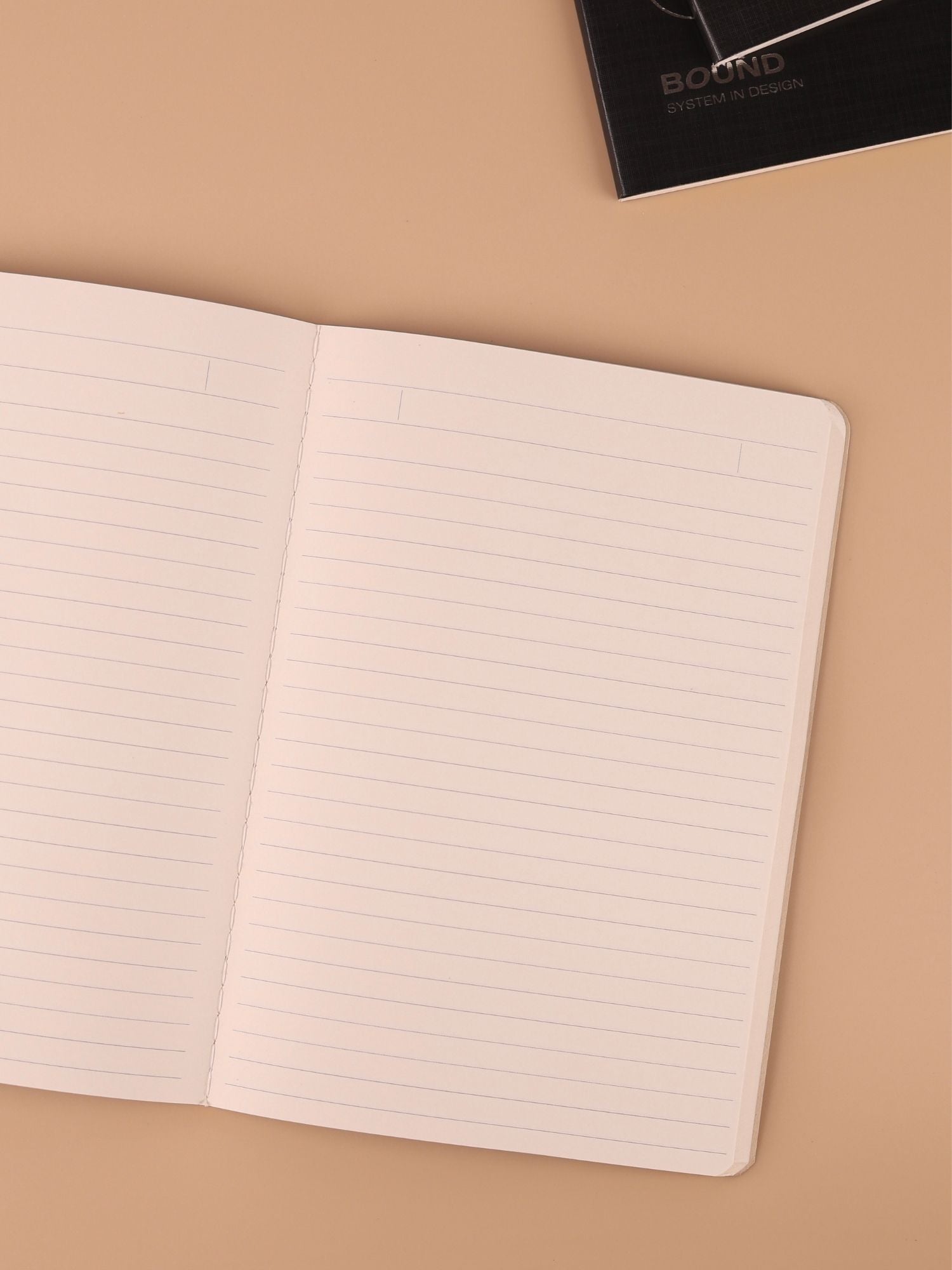 Black Poppy Notebook | A5 | Ruled | 120 Pages | 80 GSM Paper