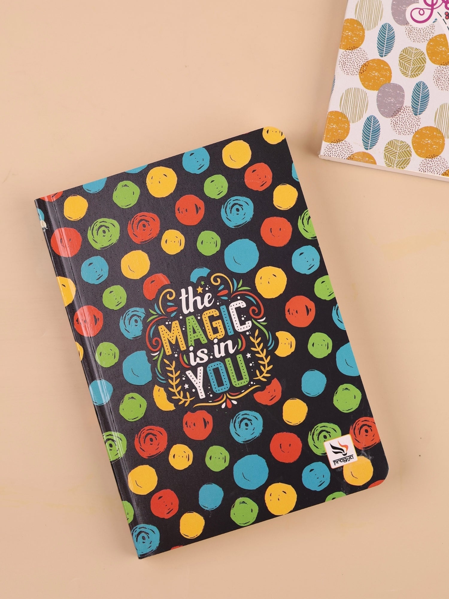 A5 Journal Notebook –  Soft Cover | 192 Ruled Pages | 80 GSM Ivory Paper | Pack of 2