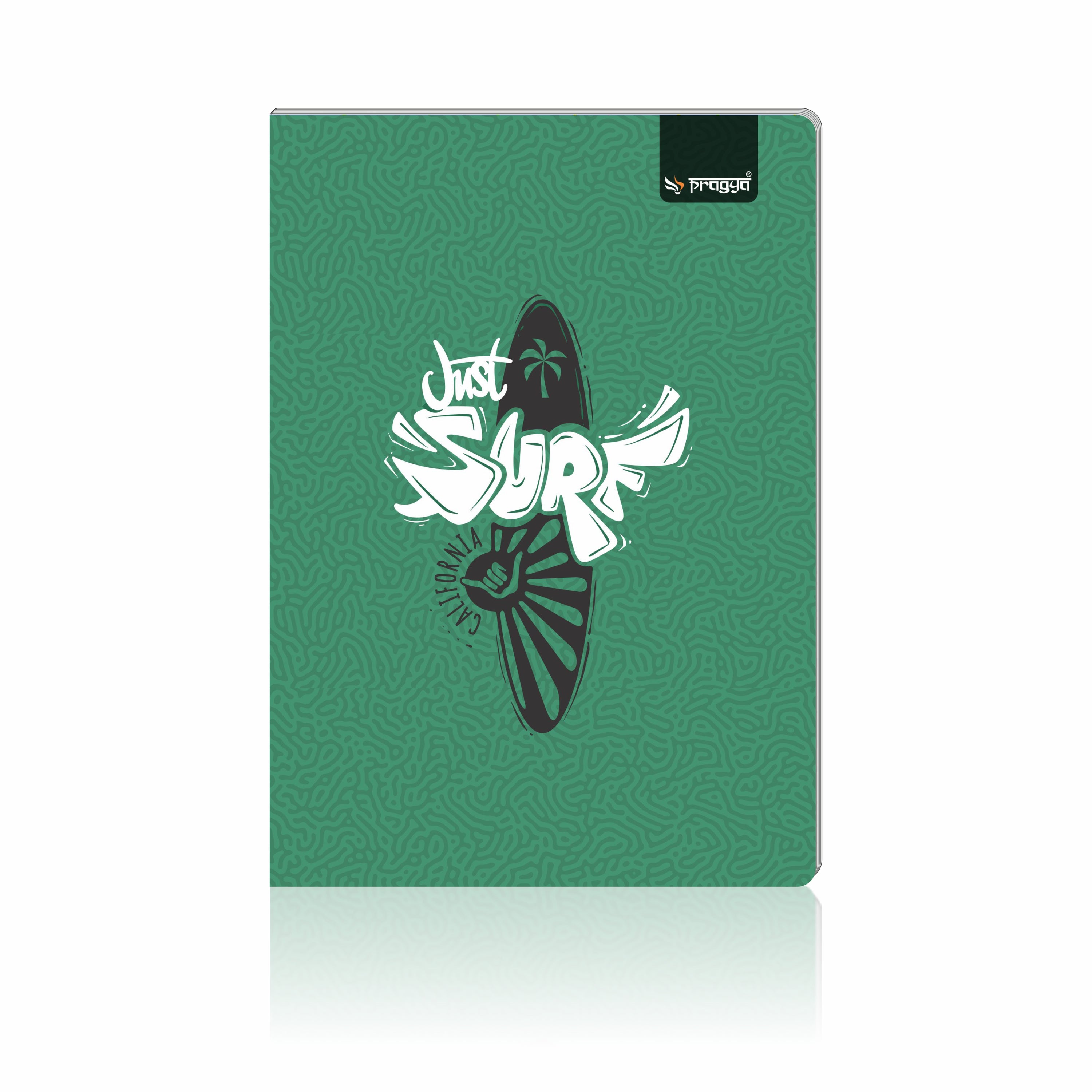 Pragya A4 Notebook (296 Pages, Ruled) Thread Sewn Soft Cover  |  Pack of 2
