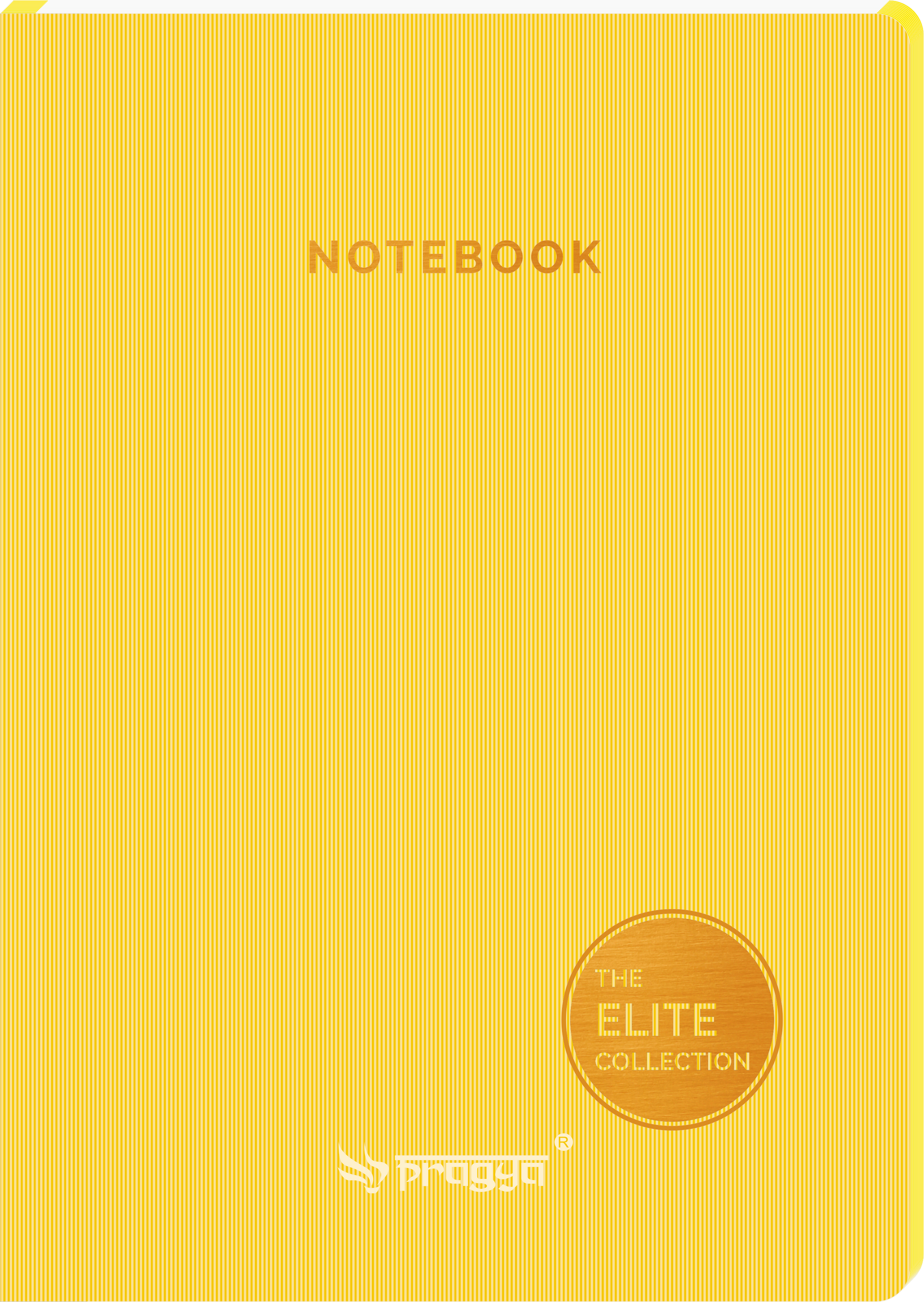 Pragya A4 Notebook(160 Pages, Ruled/Plain) Elite Collection Thread Sewn Colour Coded | Pack of 3