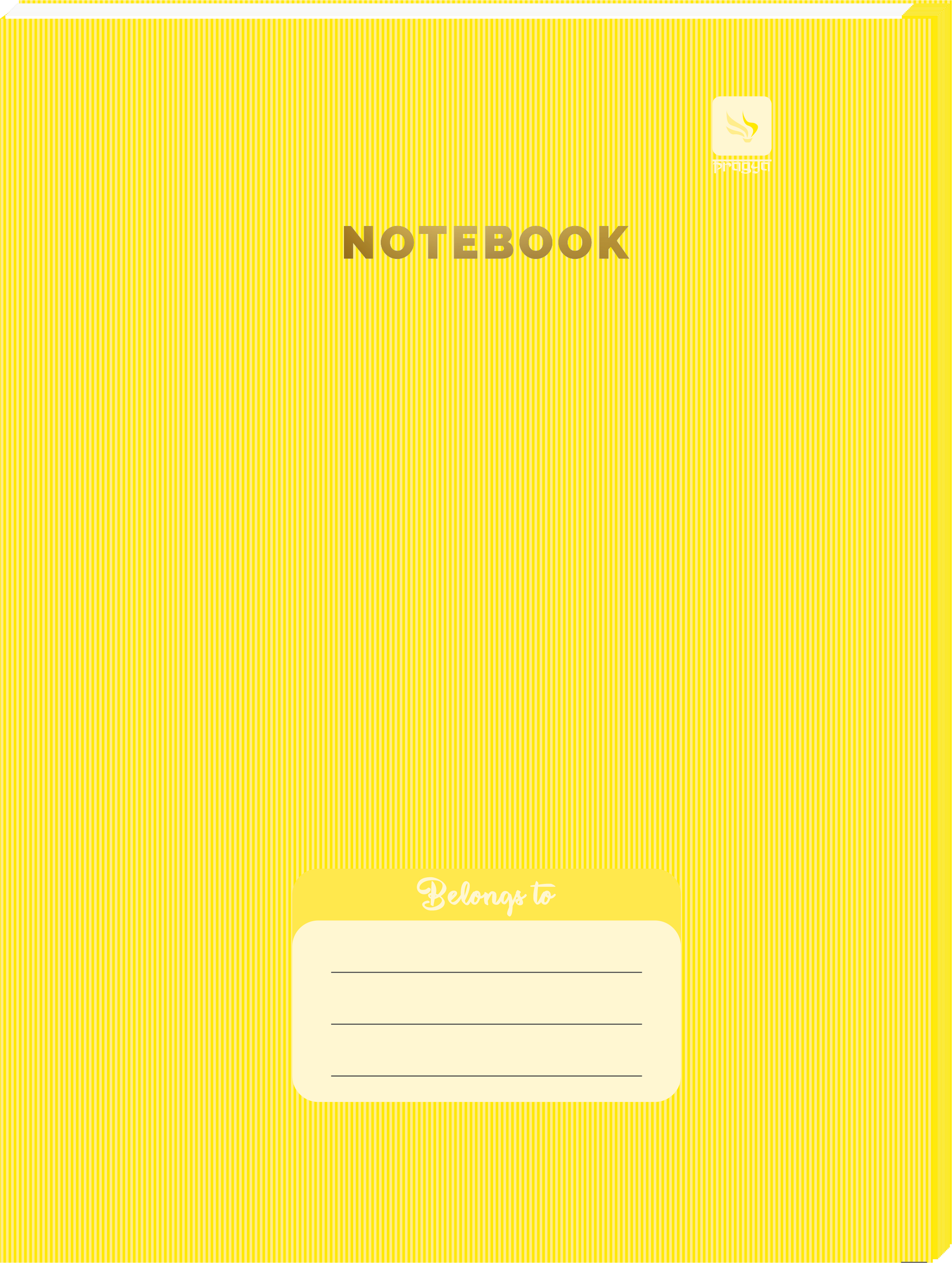 Pragya Color Coded Notebook (18cm x 24cm, 180 Pages, Ruled/Plain) Thread Sewn  |  Pack of 4