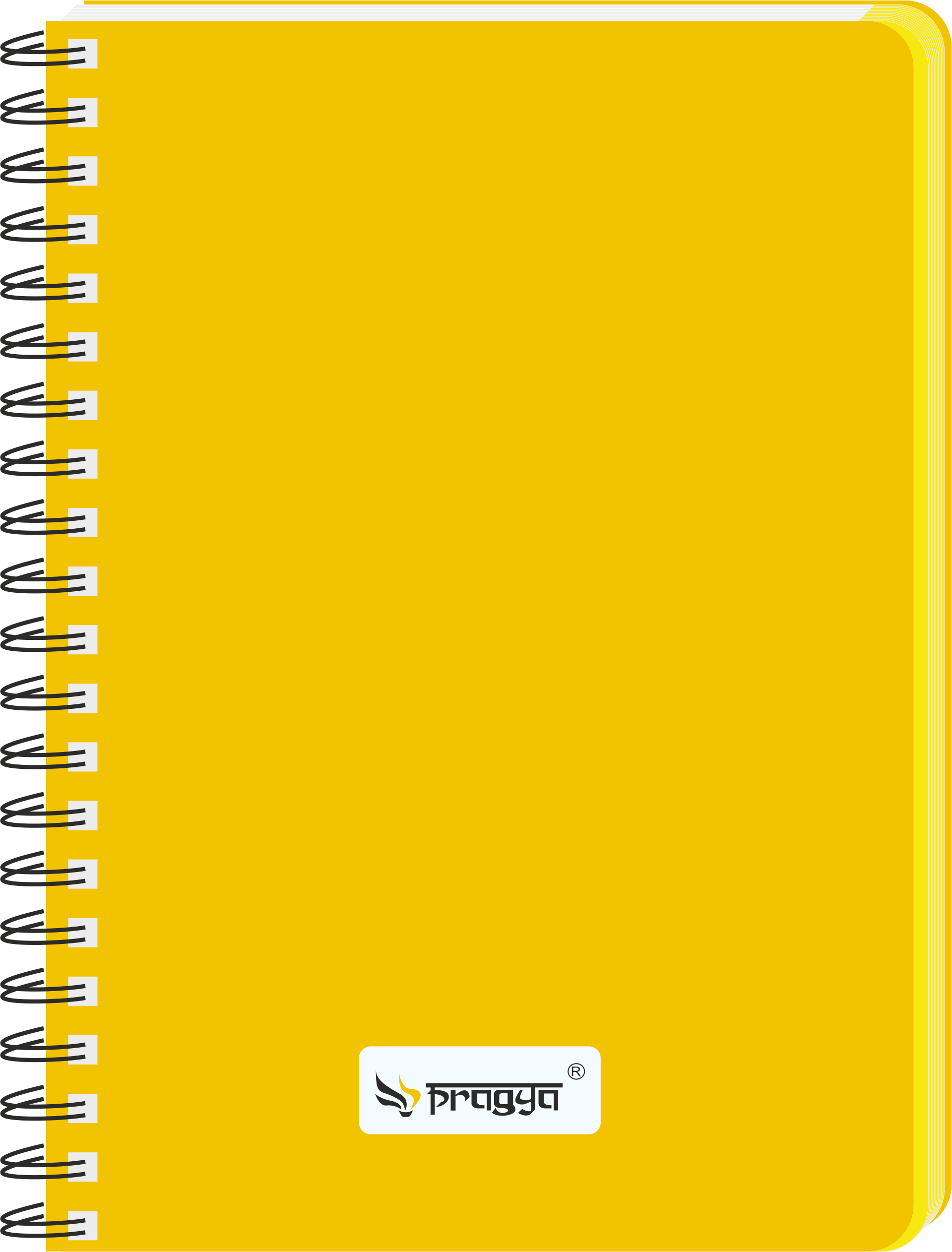 Pragya A5 Notebook (160 Pages, Ruled/Plain) Elite Wire Bound  |  Pack of 4