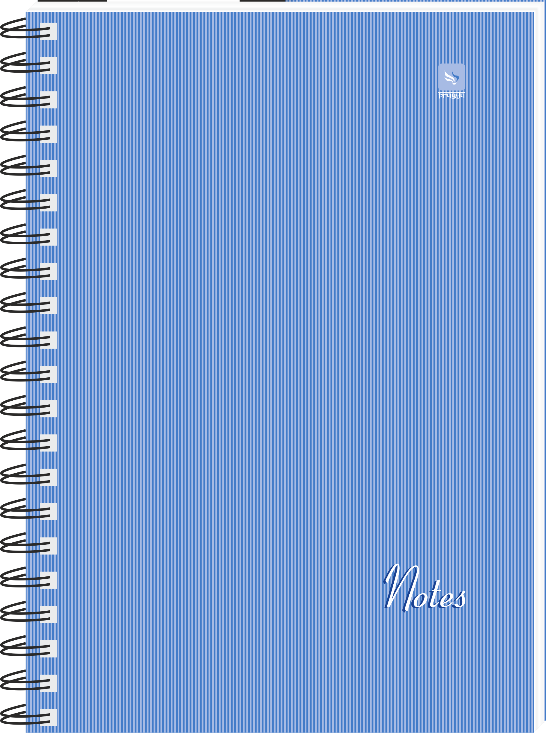 Pragya B5 Wire-O Notebook (160 Pages, Ruled/Plain)| Premium Wire Bound | Smooth Writing Paper | Ideal for School, Office & Personal Use (Pack of 6)