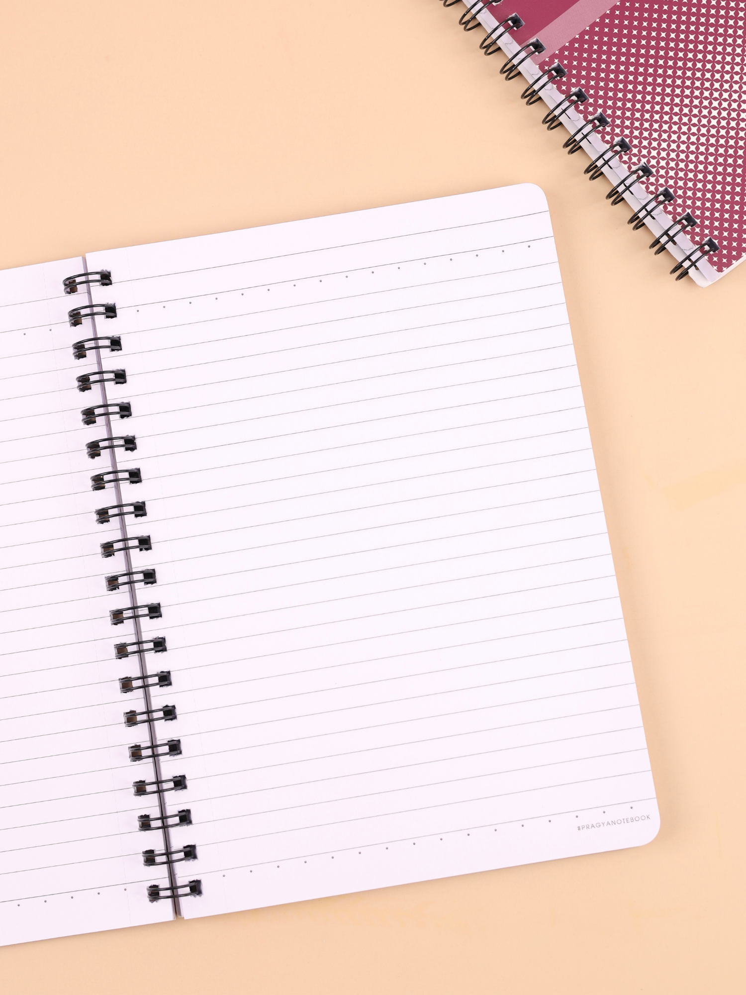 Spiral Notebook | Soft Cover – Pink | Ruled