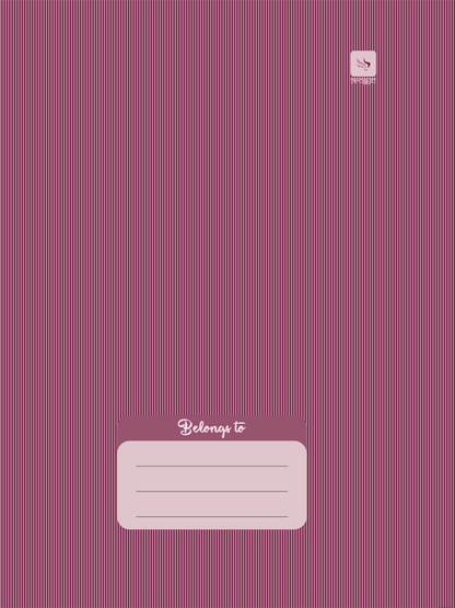 Pragya Color Coded Notebook (18cm x 24cm, 180 Pages, Ruled/Plain) Thread Sewn  |  Pack of 4