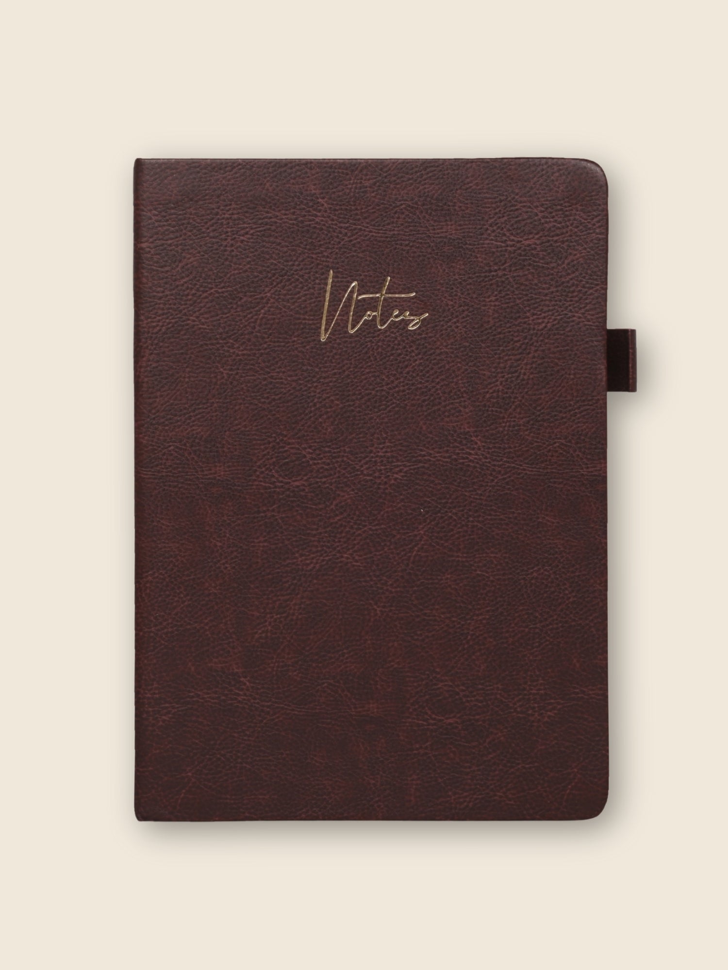 Elite Collection Hard Cover Notebook – Leatherette Cover | 192 Pages | 80 GSM Paper