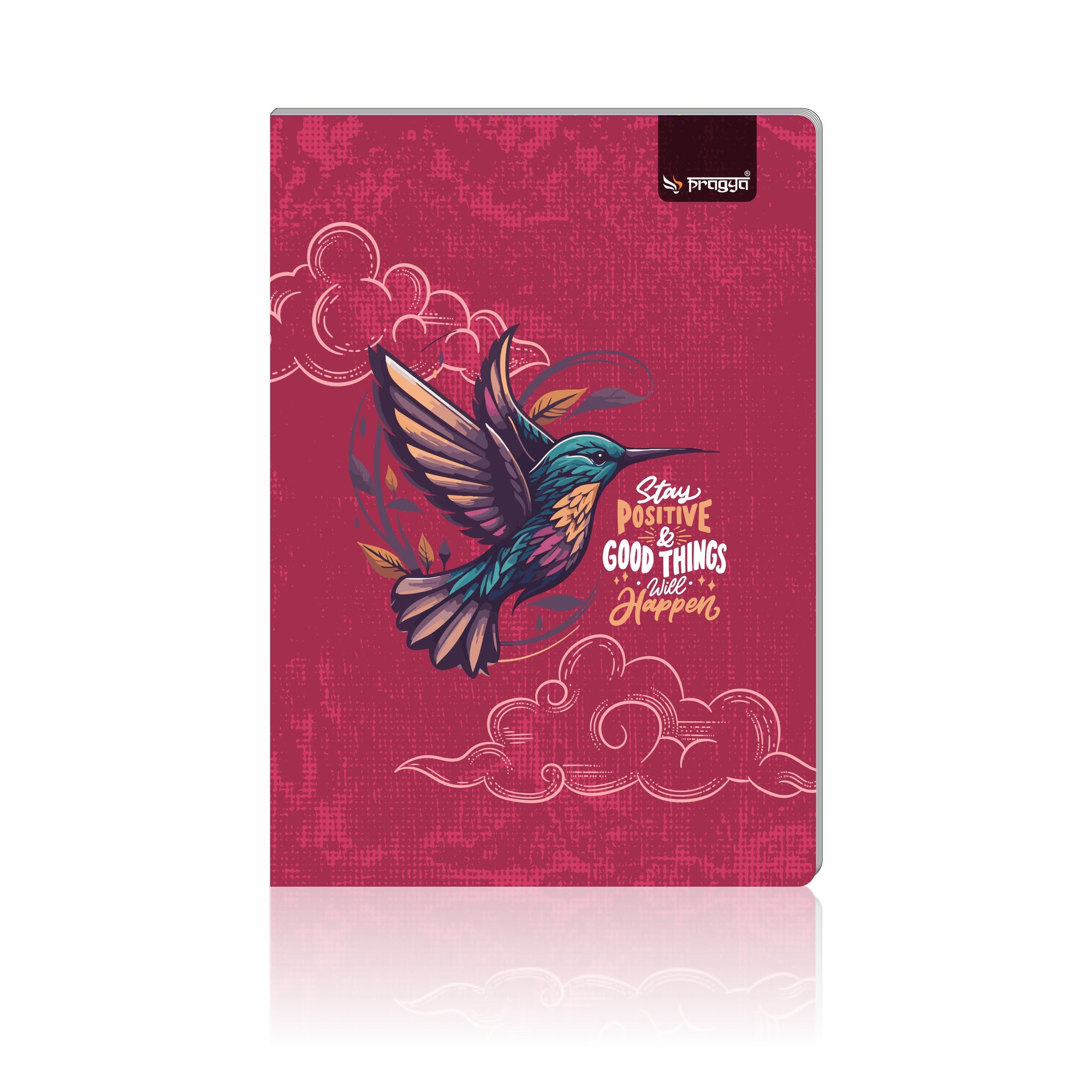 Pragya A4 Notebook (296 Pages, Ruled) Thread Sewn Soft Cover  |  Pack of 2