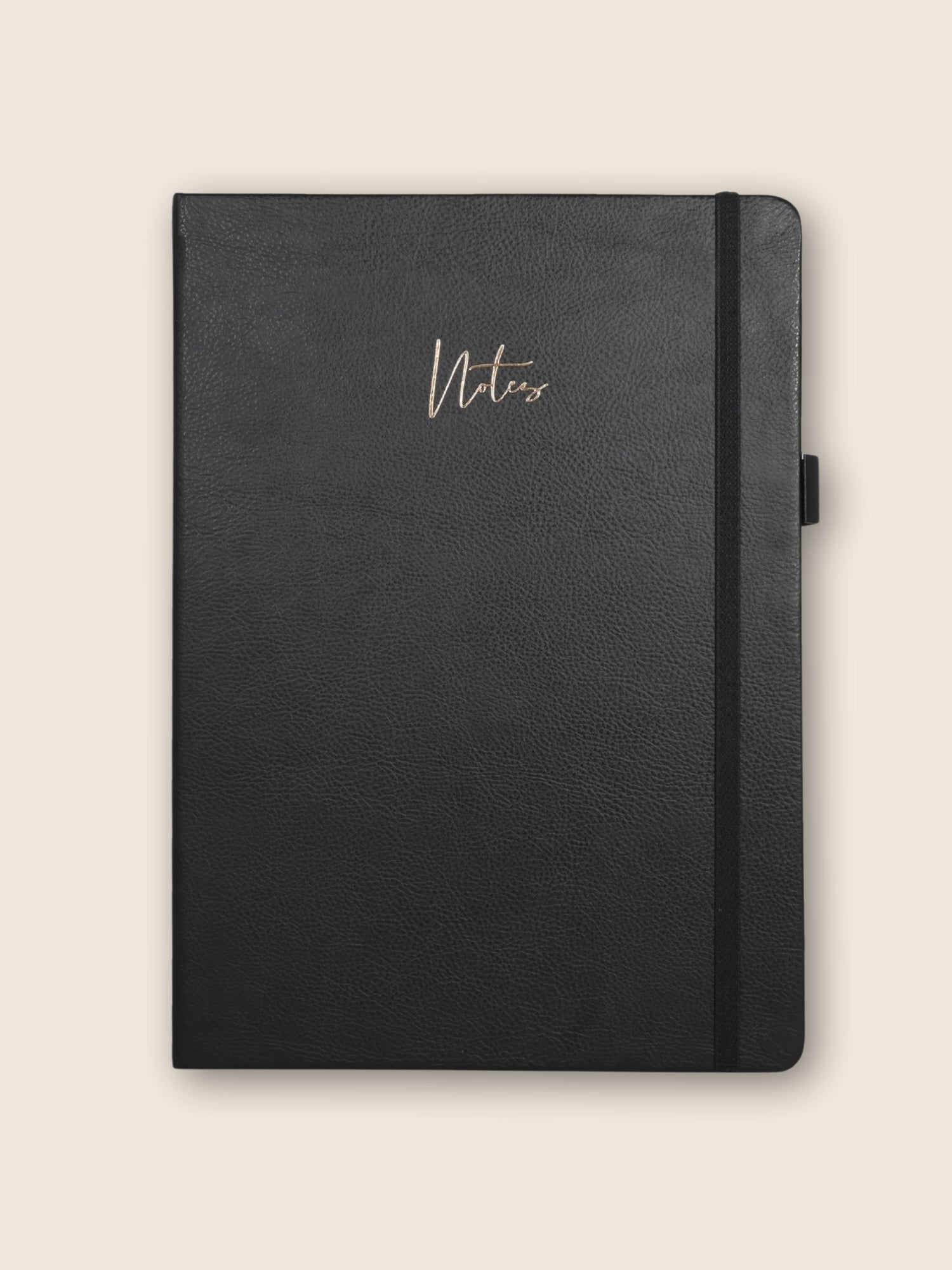 Elite Collection Hard Cover Notebook – Leatherette Cover | 192 Pages | 80 GSM Paper