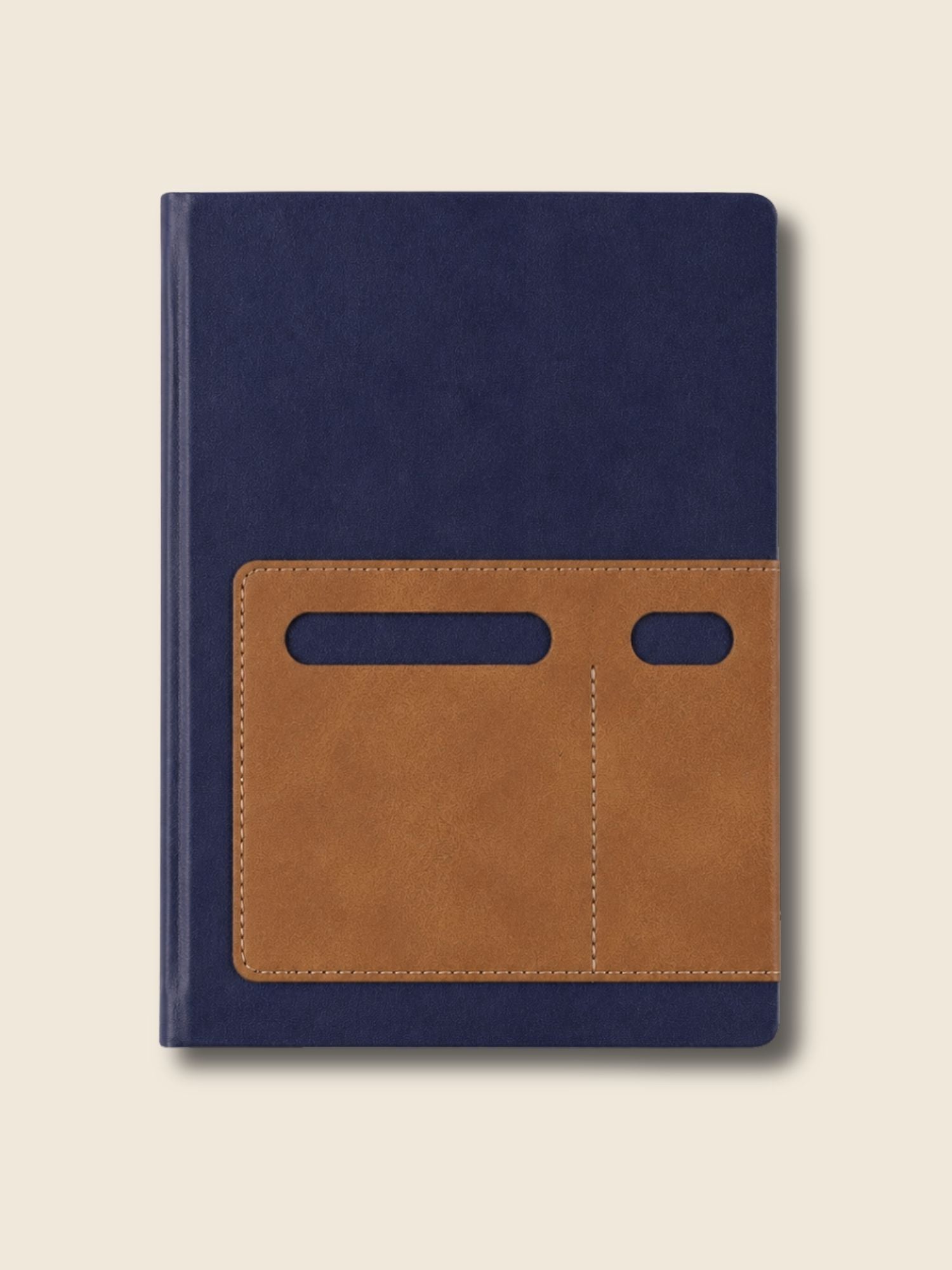 Dock Premium A5 Diary | 192 Pages | Leatherette Hard Cover | Pen & Card Holder