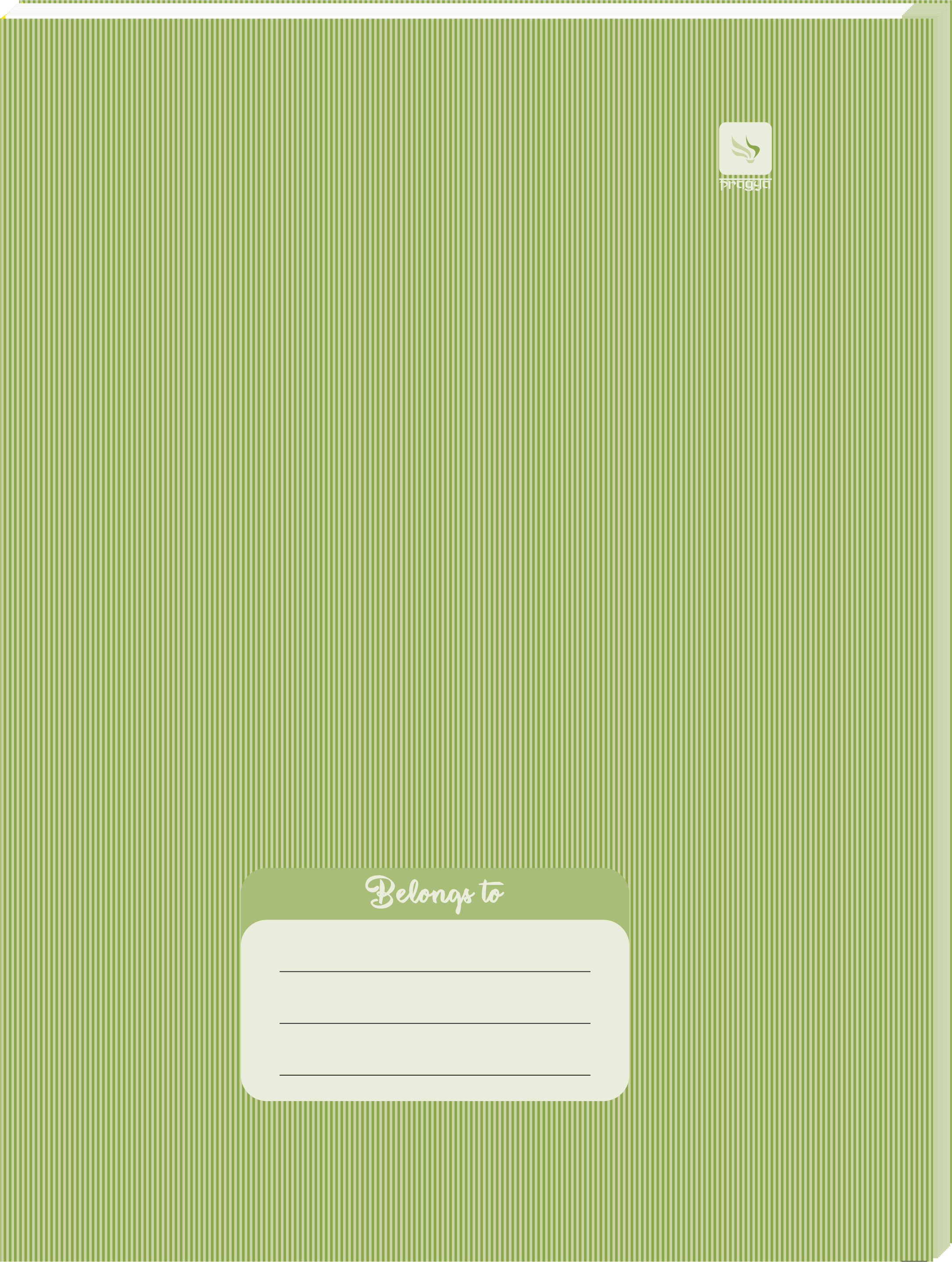 Pragya Color Coded Notebook (18cm x 24cm, 180 Pages, Ruled/Plain) Thread Sewn  |  Pack of 4