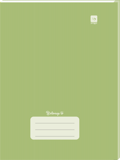 Pragya Color Coded Notebook (18cm x 24cm, 180 Pages, Ruled/Plain) Thread Sewn  |  Pack of 4