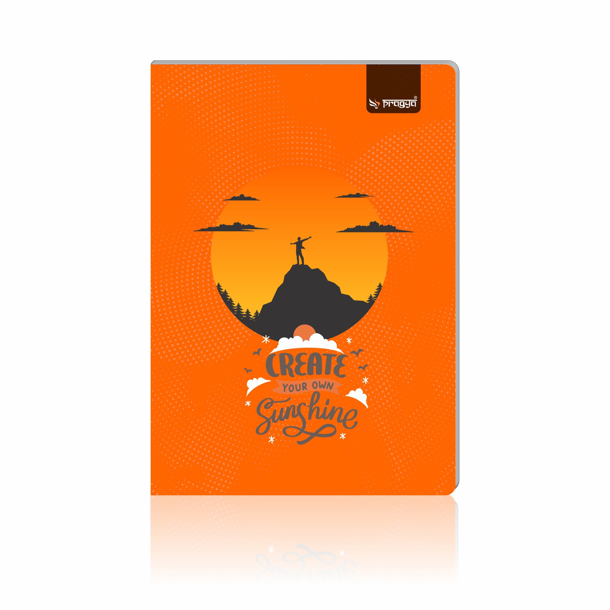Pragya A4 Notebook (296 Pages, Ruled) Thread Sewn Soft Cover  |  Pack of 2