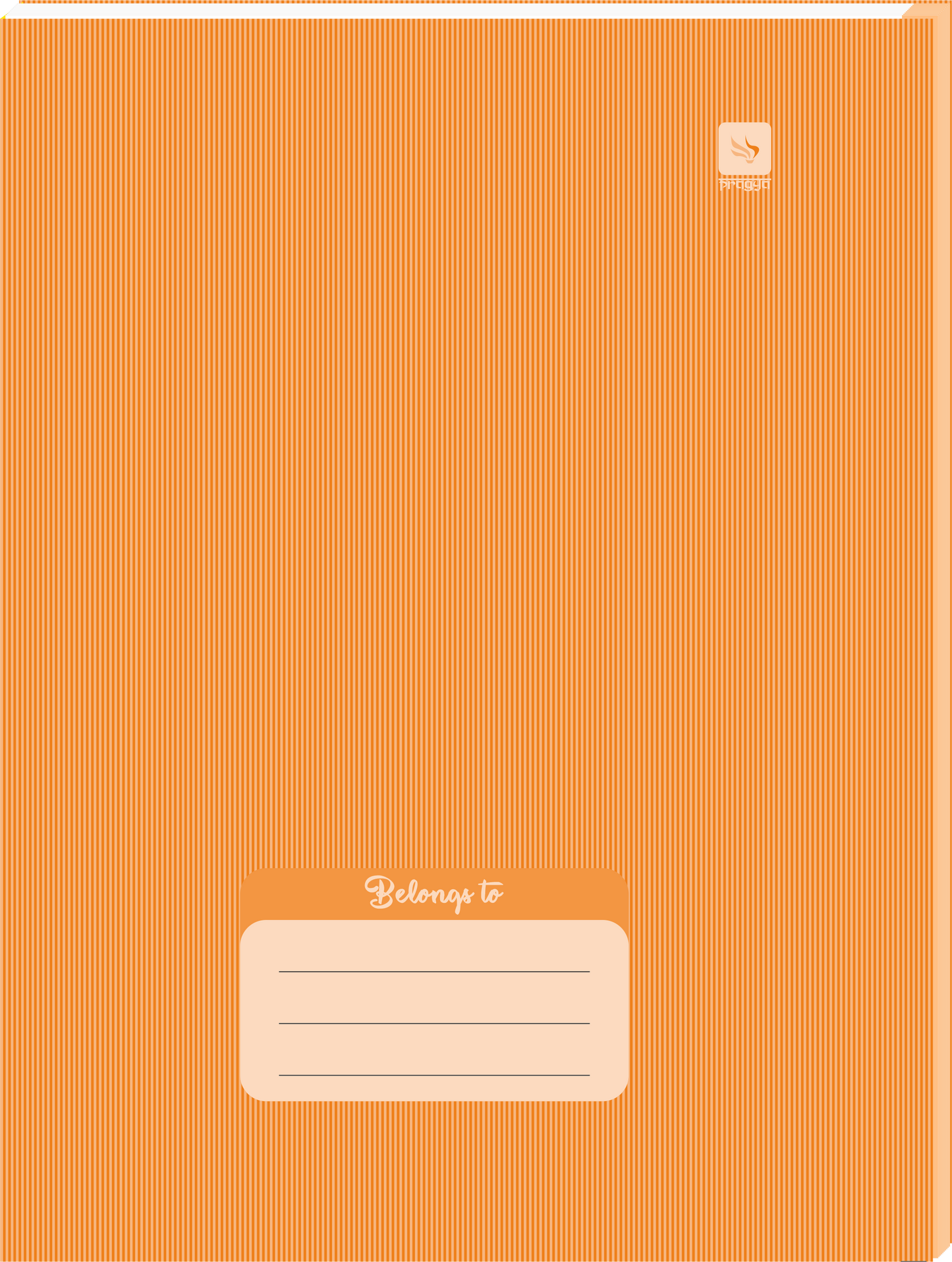 Pragya Color Coded Notebook (18cm x 24cm, 180 Pages, Ruled/Plain) Thread Sewn  |  Pack of 4