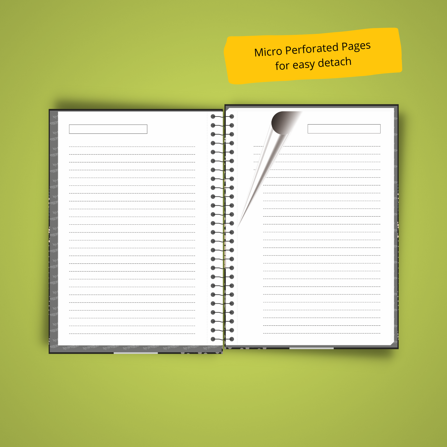 Pragya Elite Collections Wire-O Notebook – Single Ruled Pages – Premium Hard Cover Spiral-Bound Notebook for Office, School & Personal Use (Pack-4)
