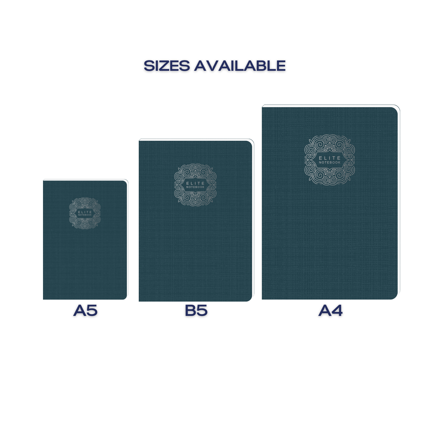 Pragya A4 Notebook (29.7 x 21 CM) – 120 Pages, Single Ruled | Thread Sewn Binding | Premium Textured Hard Case Cover | Large Notebook for Notes, Records, Office & School Use  |  Pack of 2
