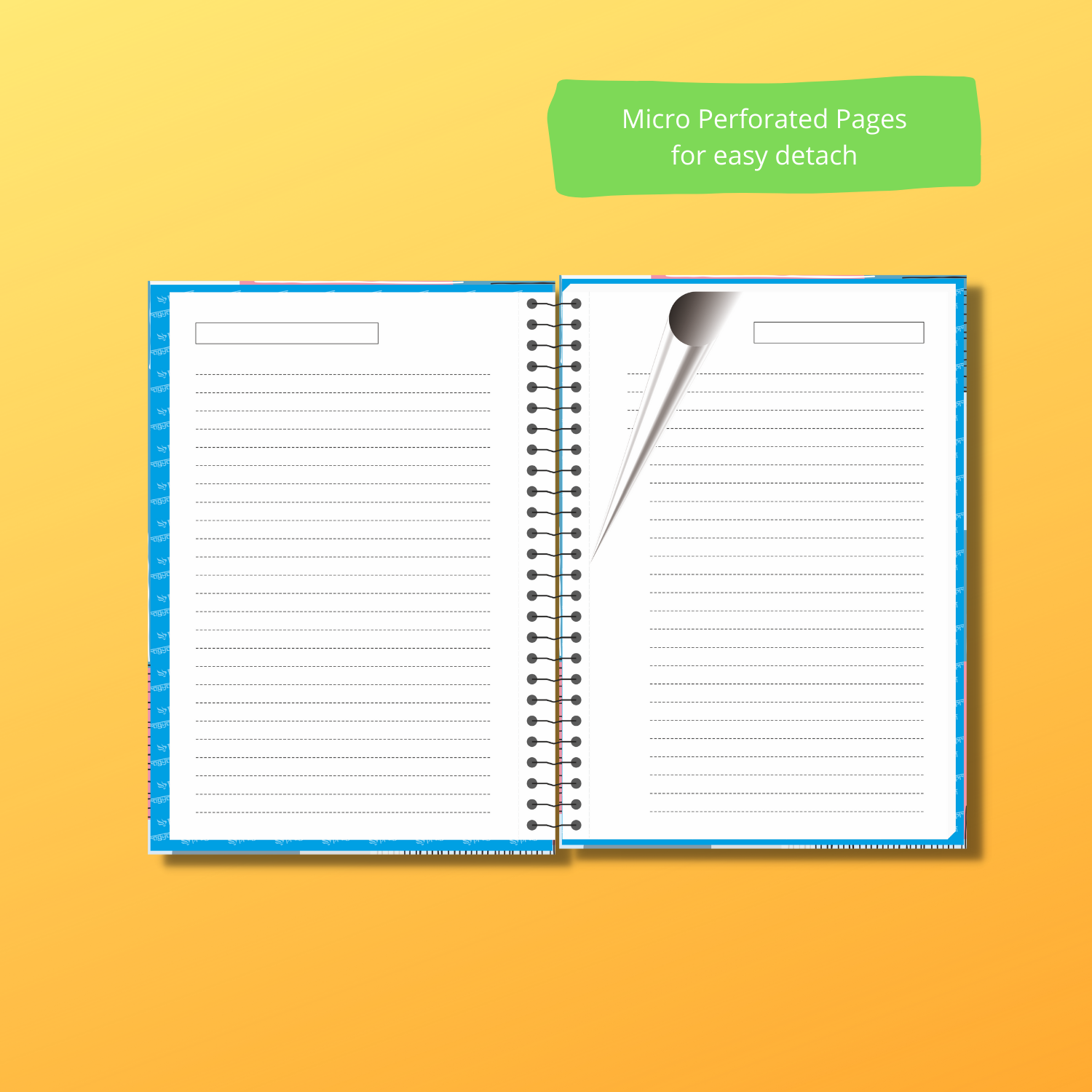 Pragya Elite Collections Wire-O Notebook – Single Ruled Pages – Premium Hard Cover Spiral-Bound Notebook for Office, School & Personal Use (Pack-4)