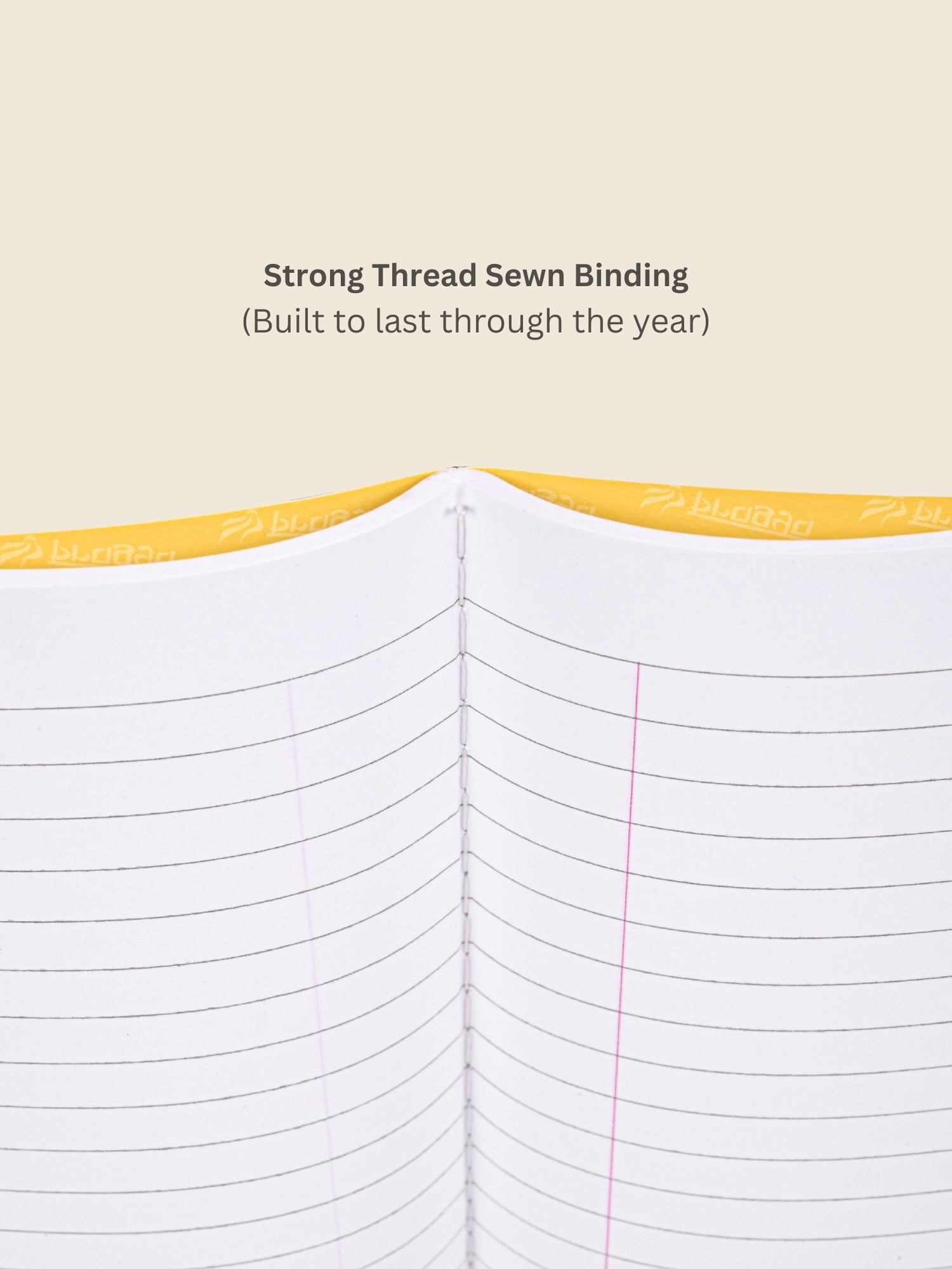 Thread Sewn School Notebook | A4 | Ruled & Unruled