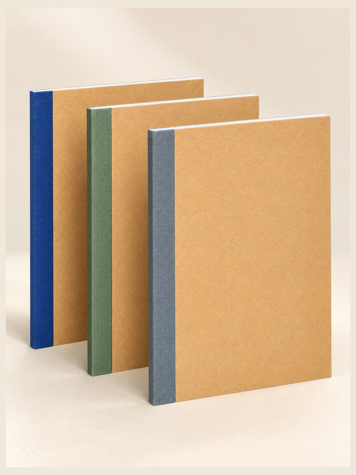 Zen Series Notebook | 80 Pages | 80 GSM Ivory Shade Paper | Craft Cover
