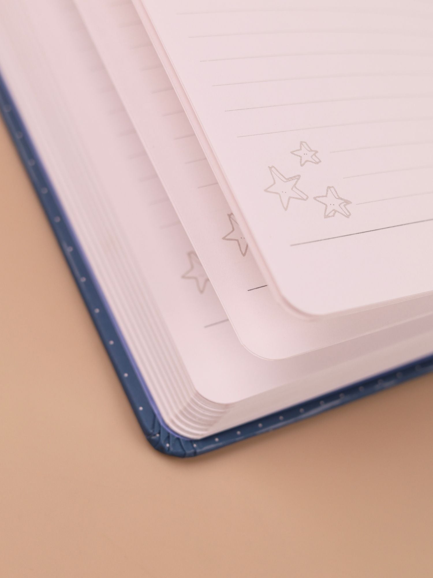 Silver Foil Art Diary Notebook – Premium Hard Cover | Ruled