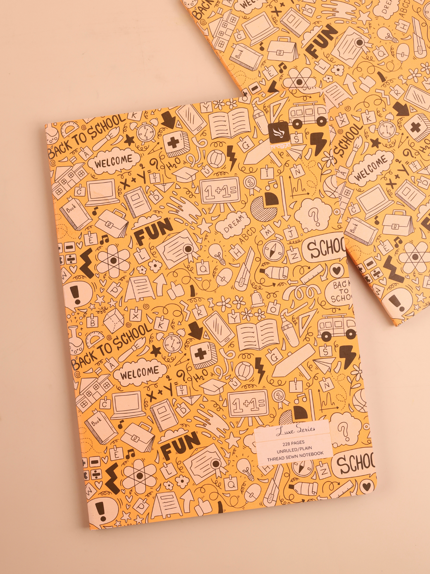 Luxe Series Notebook | A4 | High Quality Soft Cover | Pack of 2