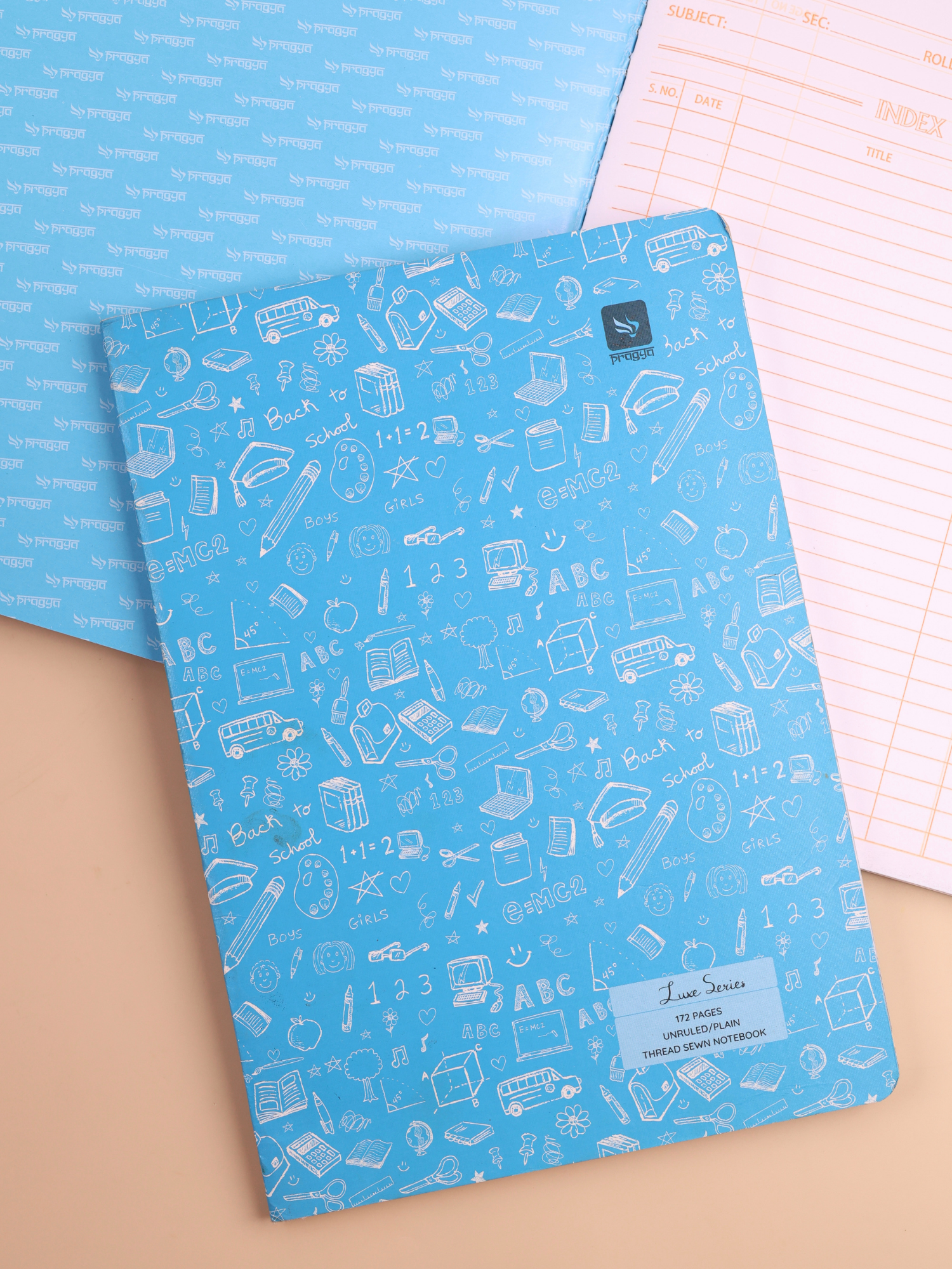 Luxe Series Notebook | A4 | High Quality Soft Cover | Pack of 2