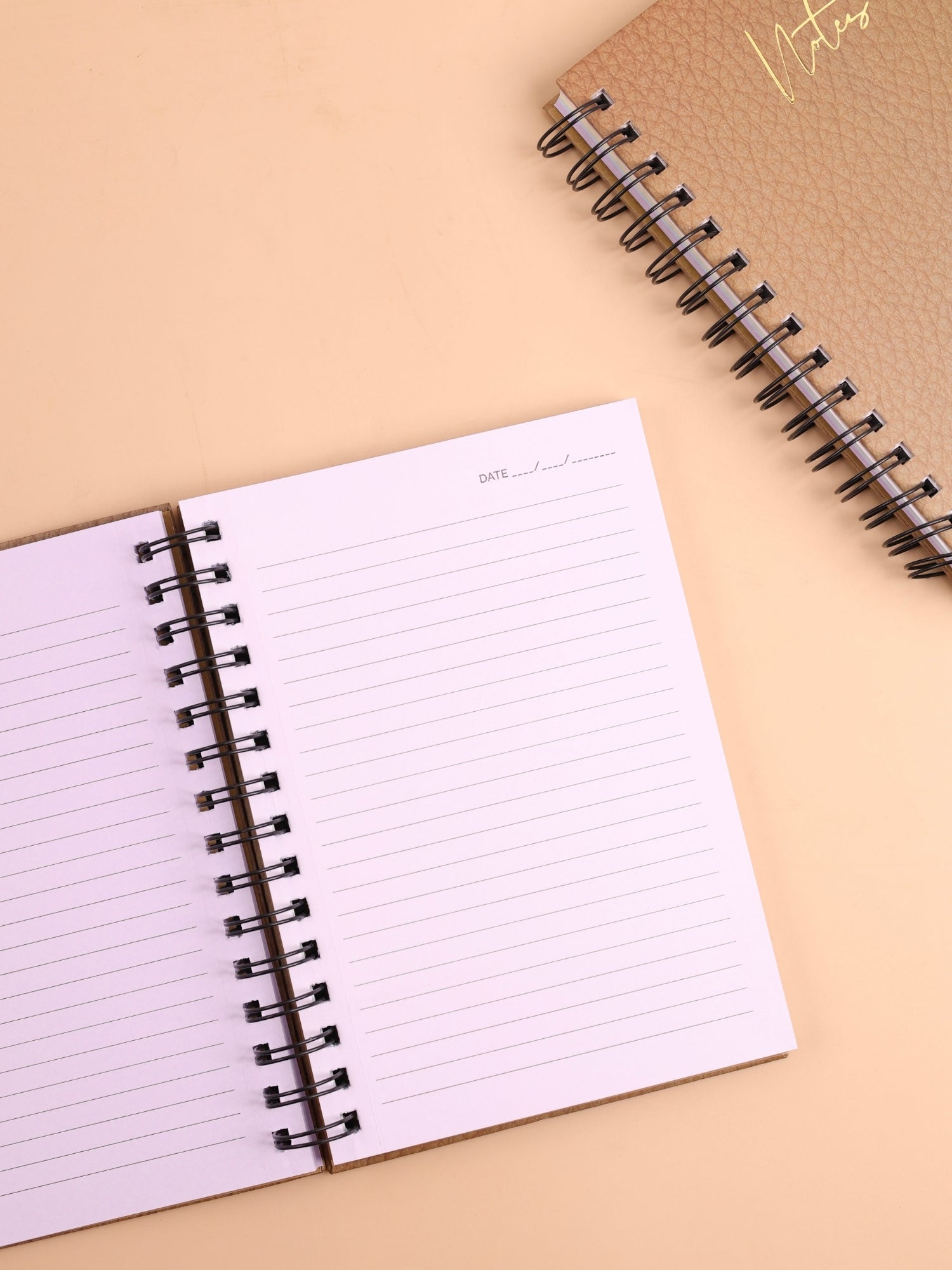 Personal Wire-Bound Notebook | A5 | Single Ruled | Hard Cover | 200 Pages