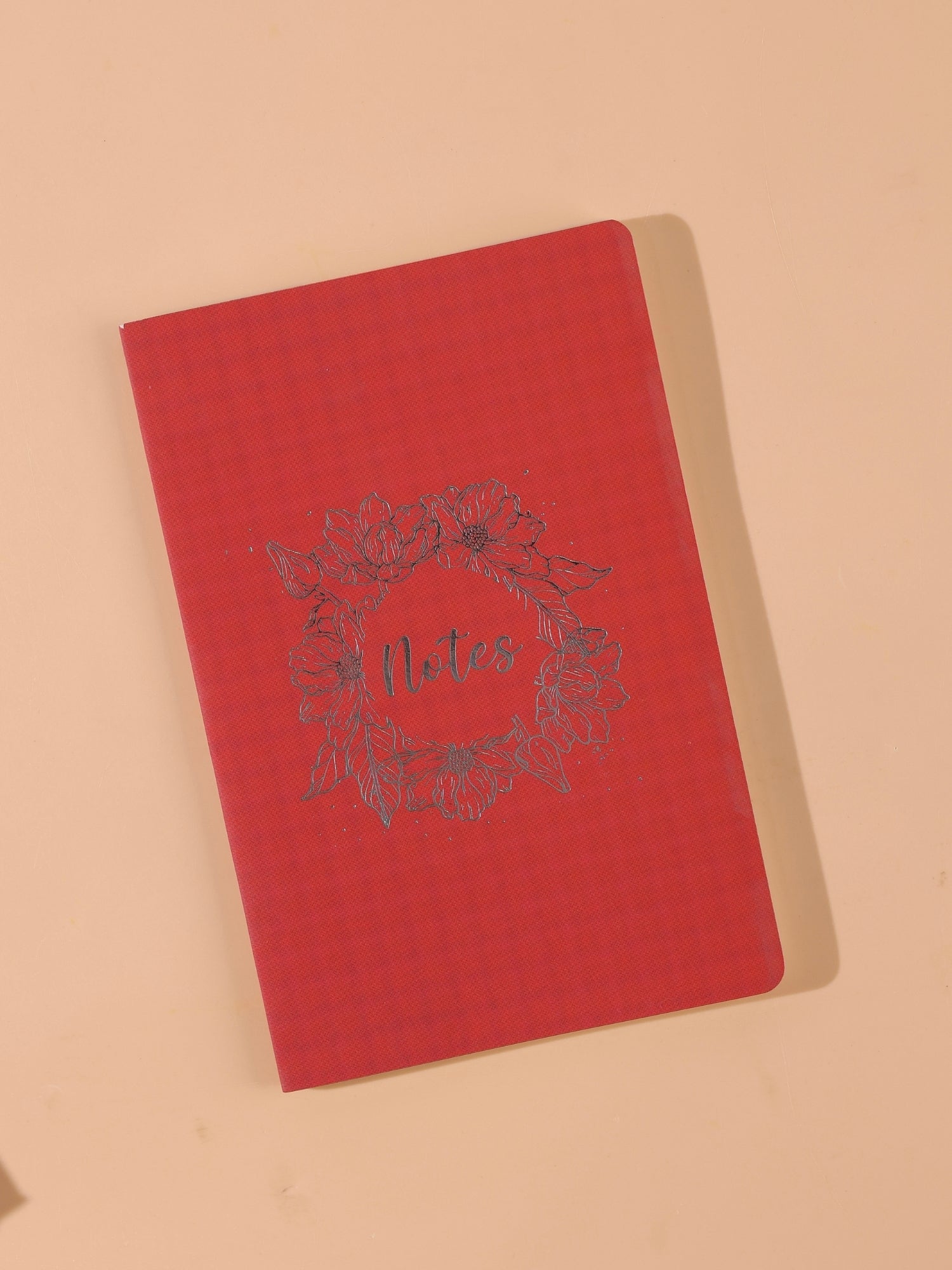 Elite Journal A5 Notebook |  Velvet Hard Bound | Foiled Cover | 80 Pages | Ruled / Plain | Thread Sewn Binding | Pack of 4