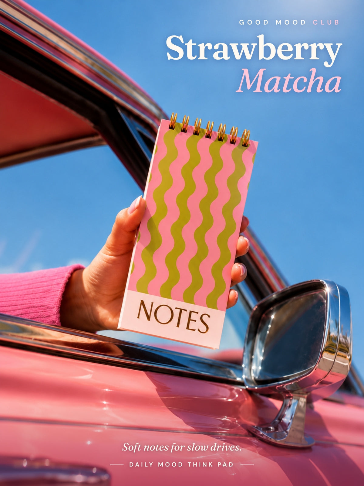 Strawberry Matcha Think Pad