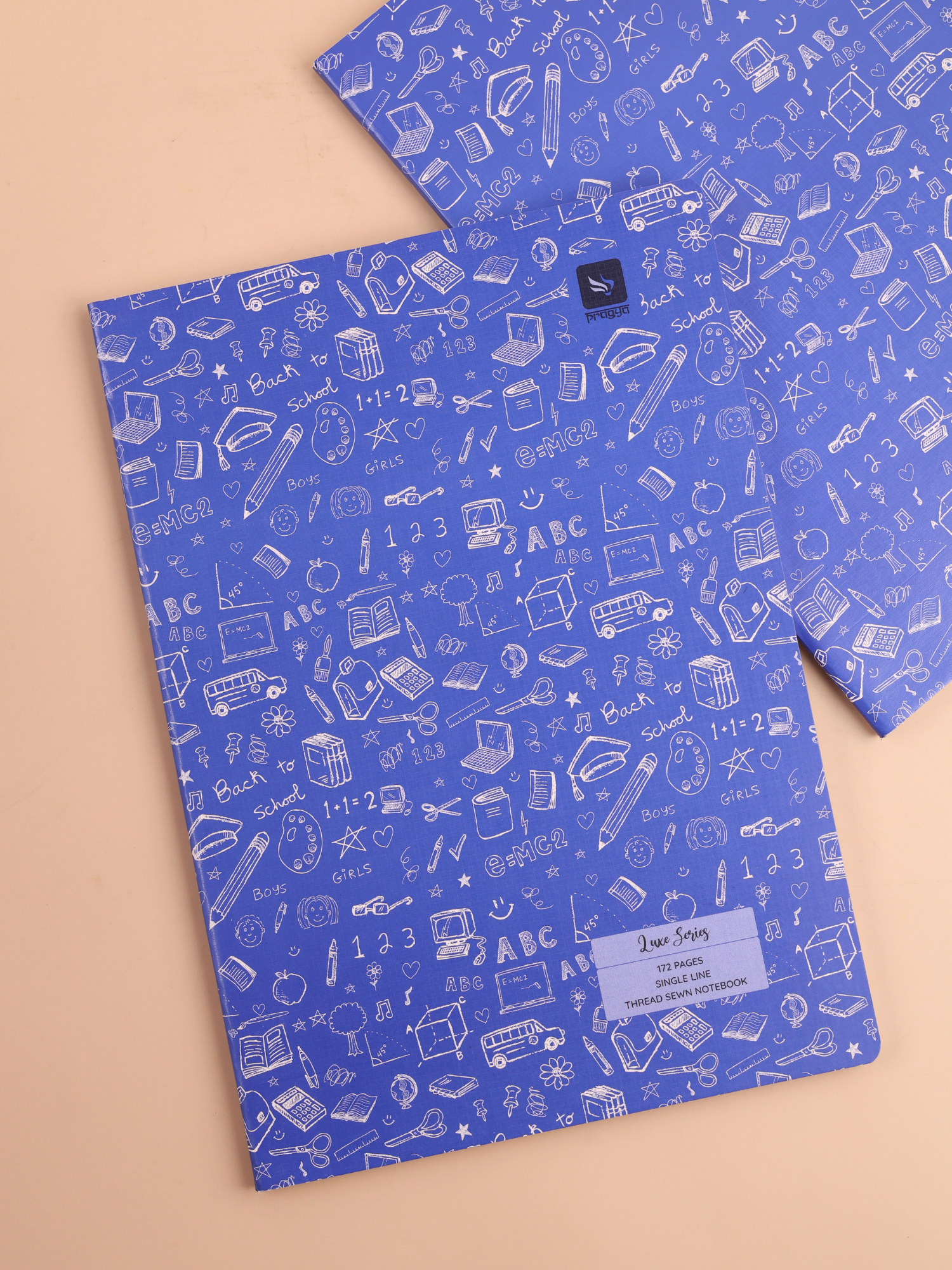Luxe Series Notebook | A4 | High Quality Soft Cover | Pack of 2