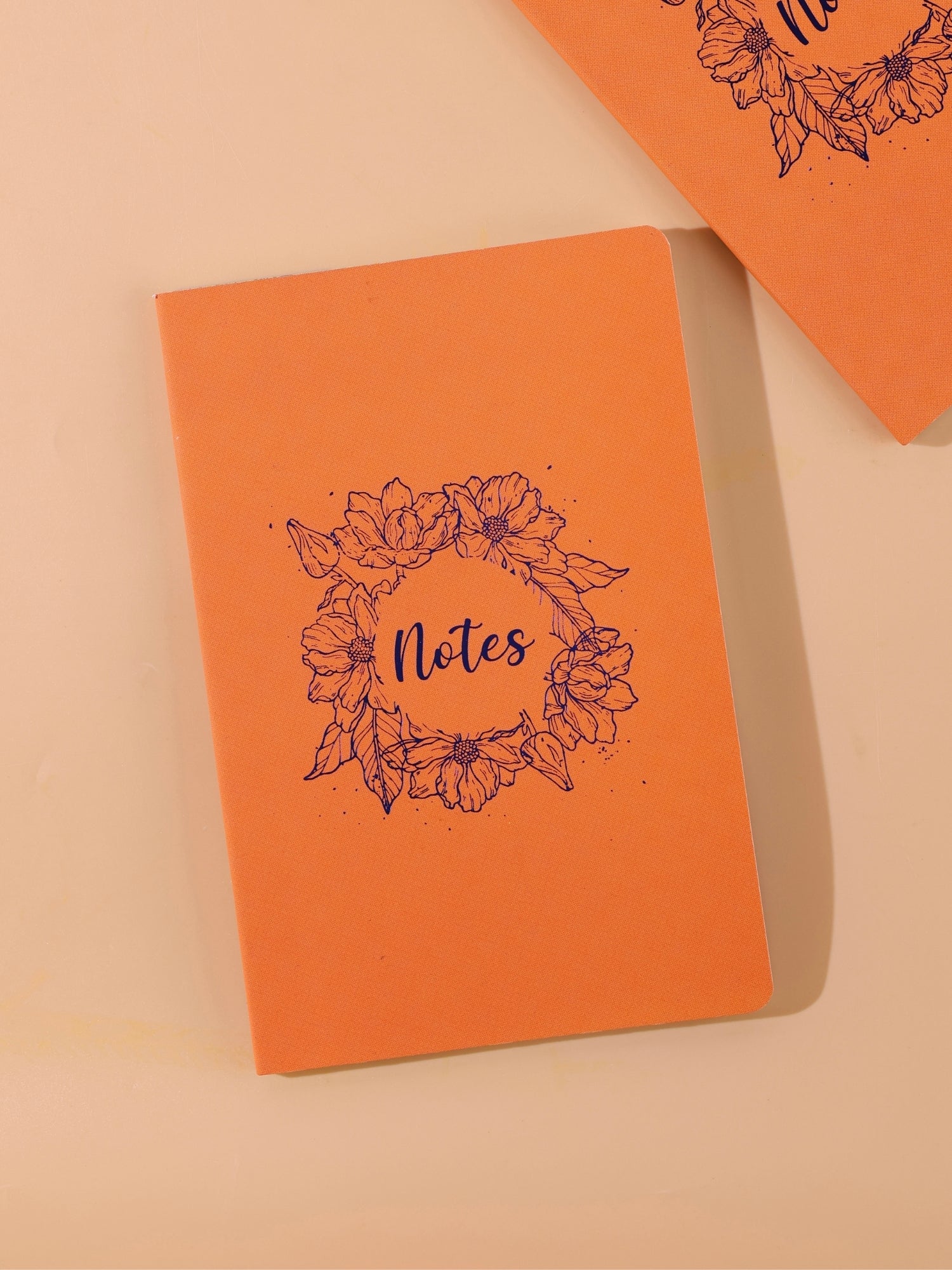 Elite Journal A5 Notebook |  Velvet Hard Bound | Foiled Cover | 80 Pages | Ruled / Plain | Thread Sewn Binding | Pack of 4