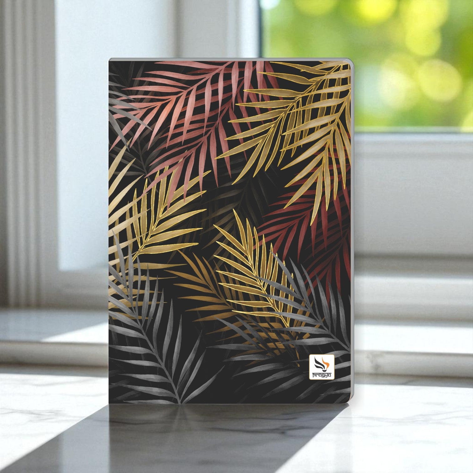 Pragya B5 Journal Notebook Set, 192 Pages, 80 GSM Single Ruled, Soft Cover Design with Printed Effects
