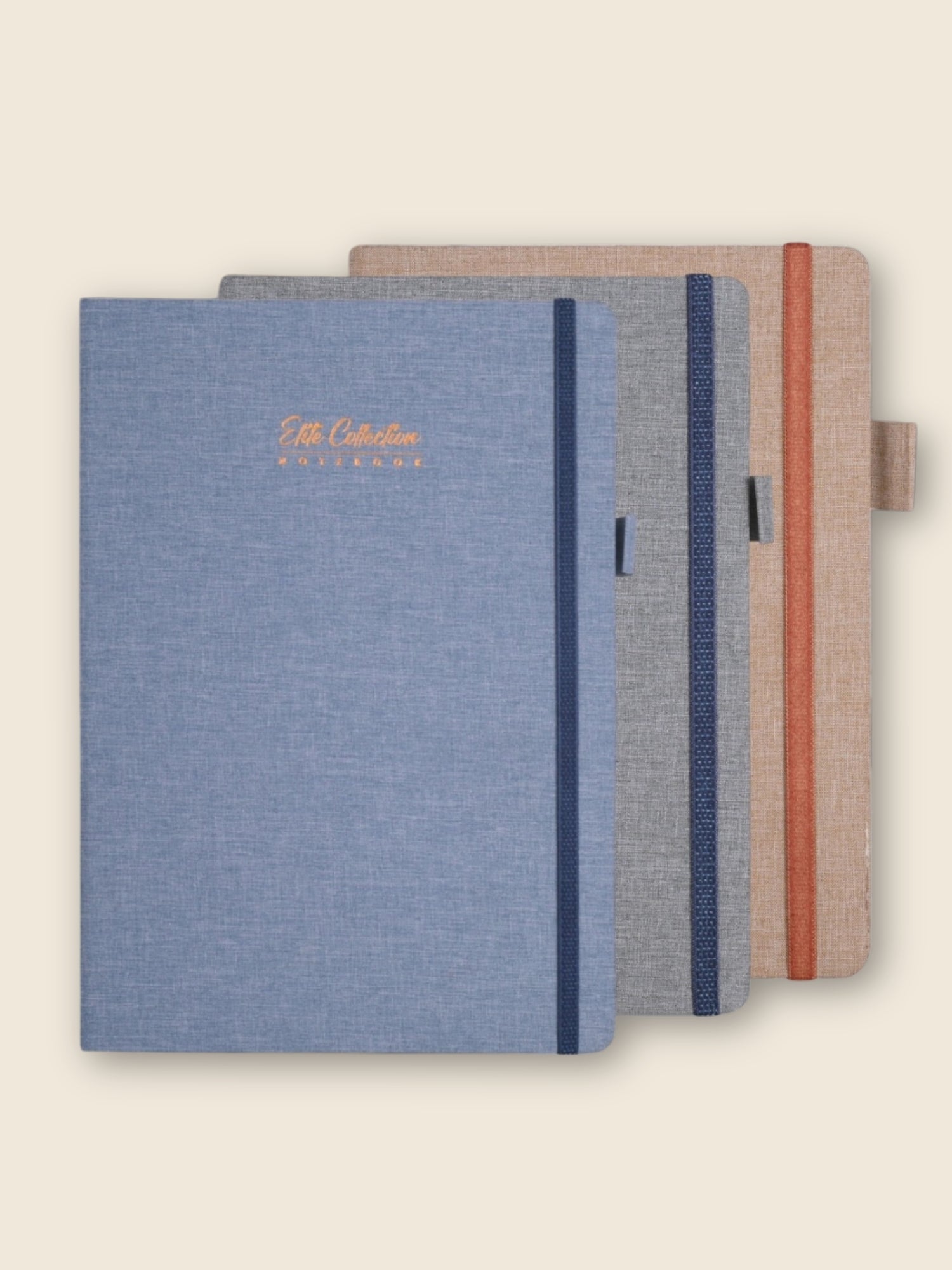 Classic Diary Notebook – Canvas Finish Hard Cover | 192 Pages | 80 GSM Natural Shade Paper | Ruled / Unruled