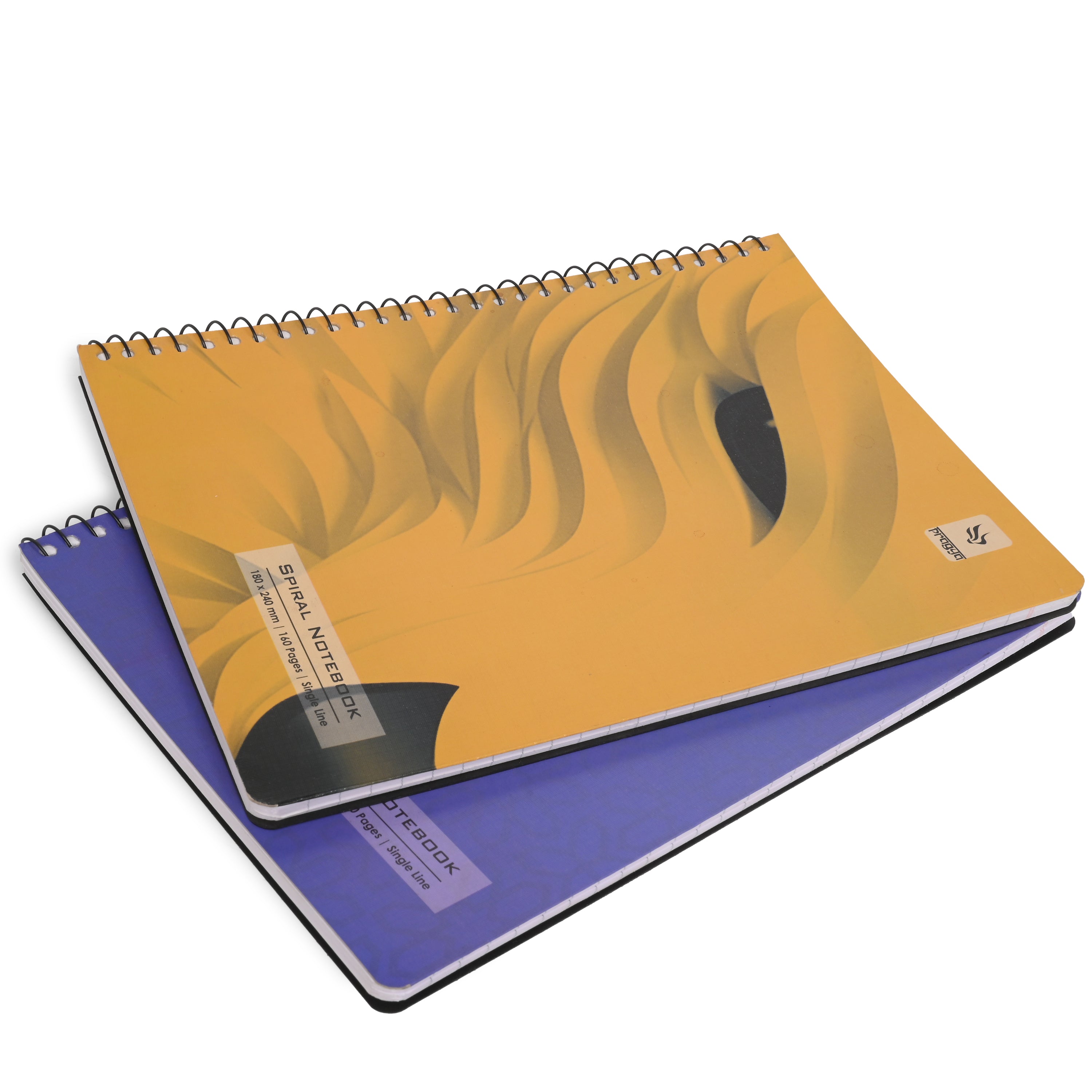 Pragya Spiral Notebook | 160/300 Pages | B5 (18x24 CM) | Soft Cover | Pack of 4 | Metal Wire Bound