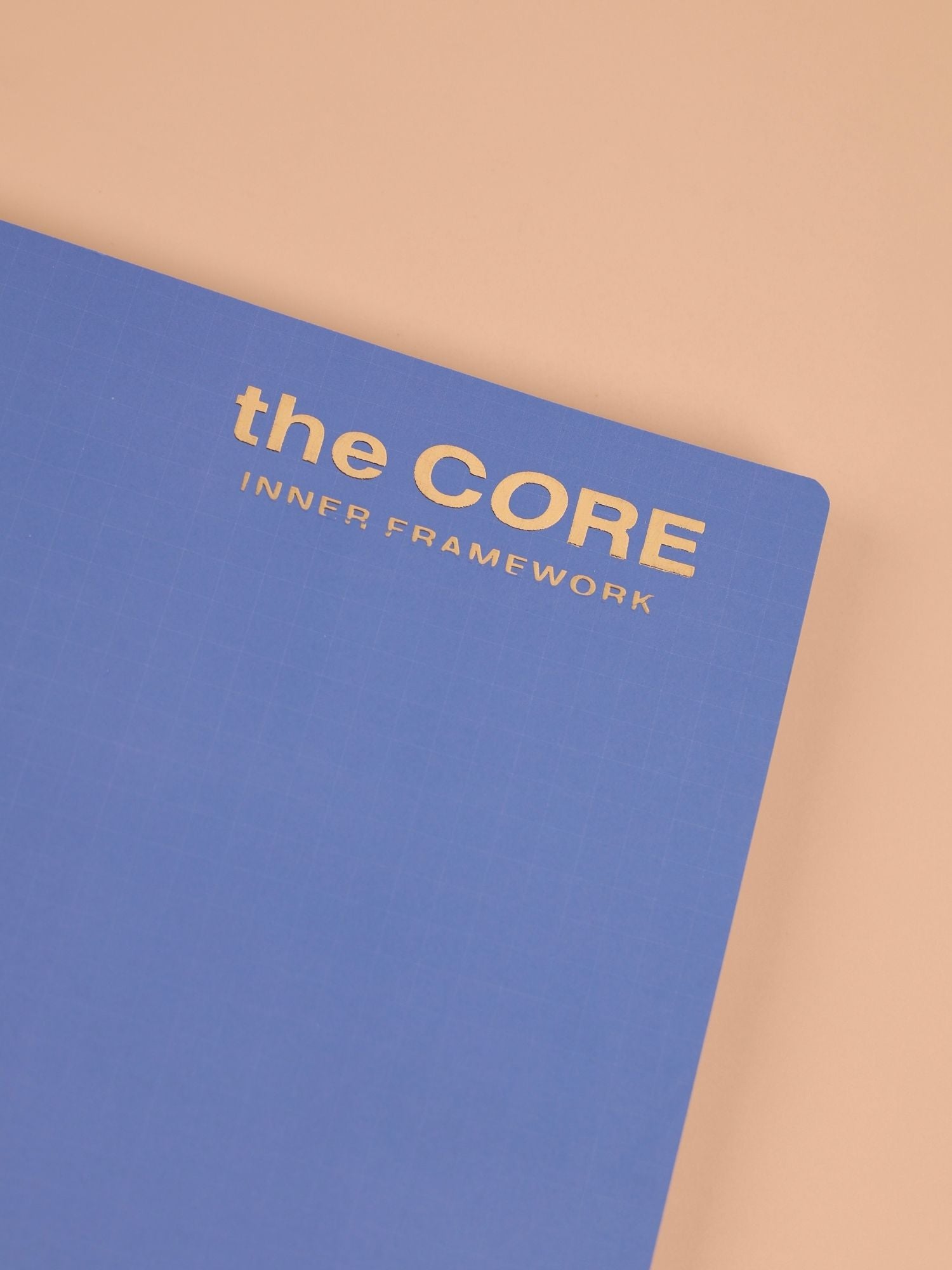 Core Series A4 Notebook – 140 / 172 Pages | Ruled | Thread Sewn | Premium Gold Foil Cover