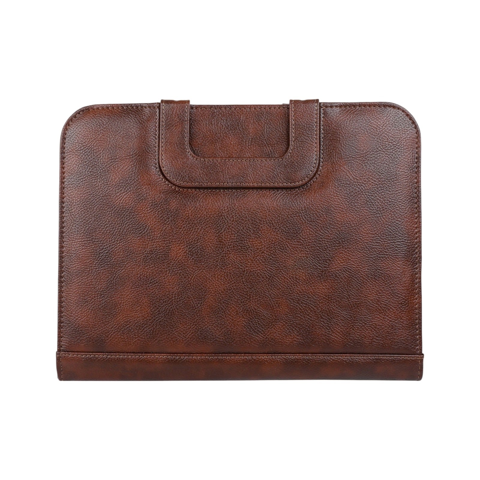 Pragya Leatherette Document Organizer Bag – Multipurpose File Folder with Notepad, Card Slots, Stationery Space & Magnetic Handles